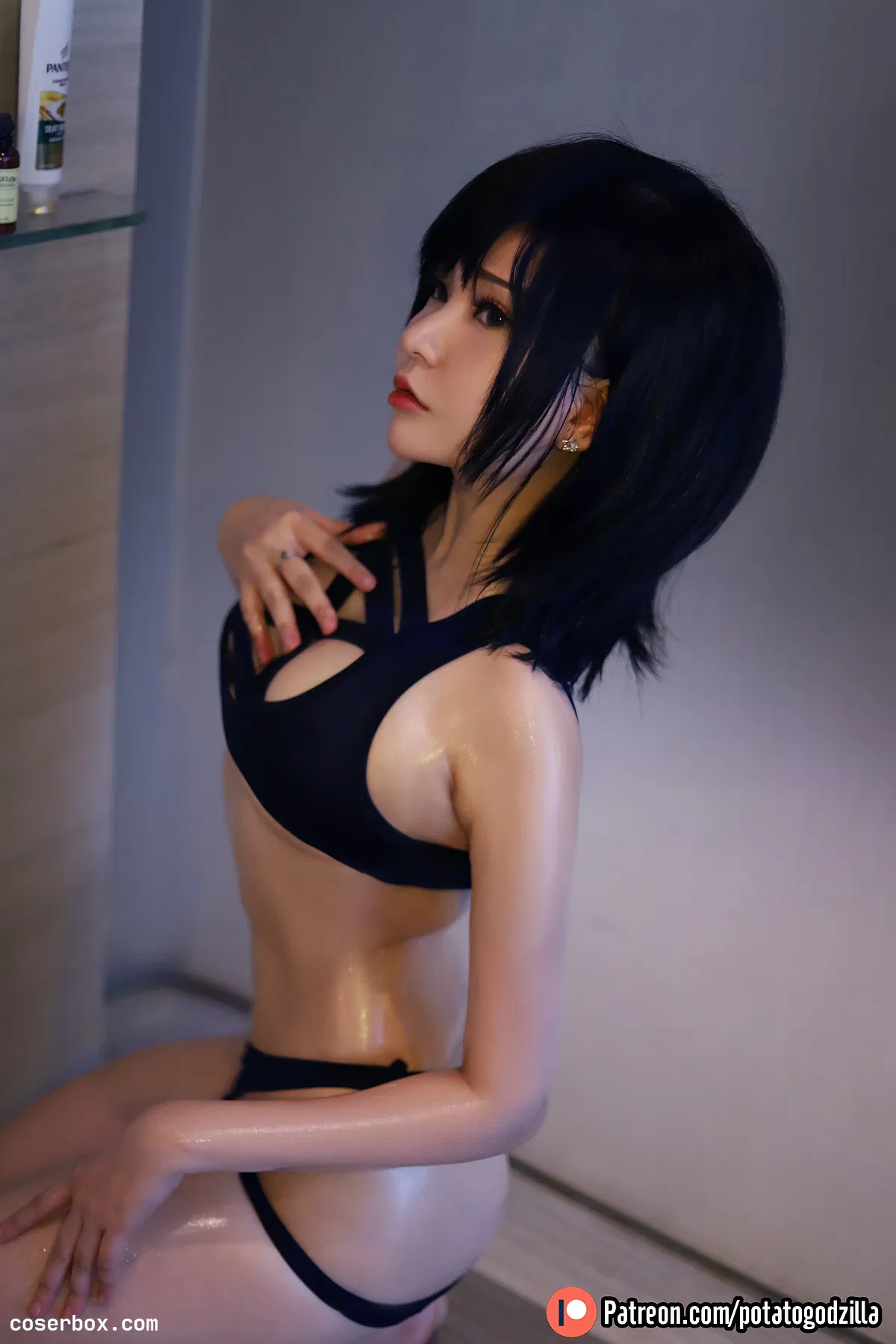 Potato Godzilla NO.006 Shower Time [22P 178.14MB]