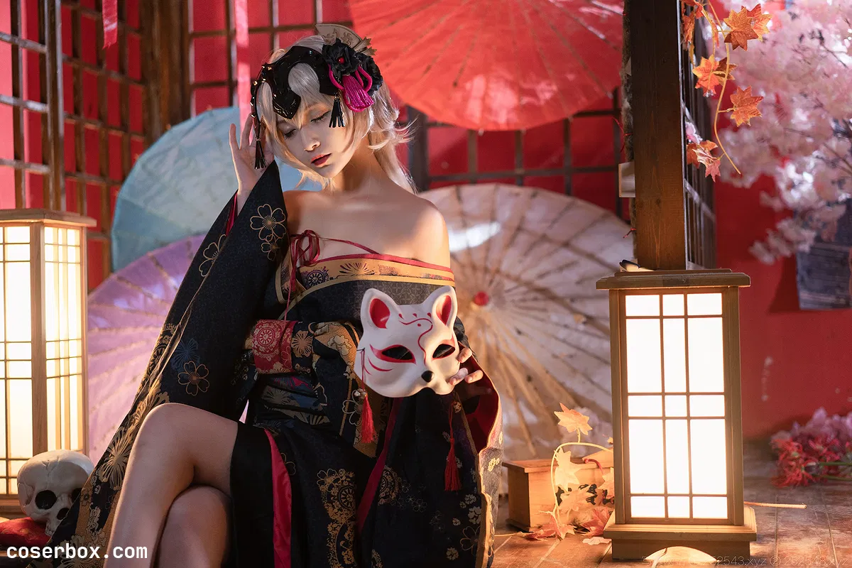 铁板烧鬼舞w NO.006 黑贞花魁1 - 1