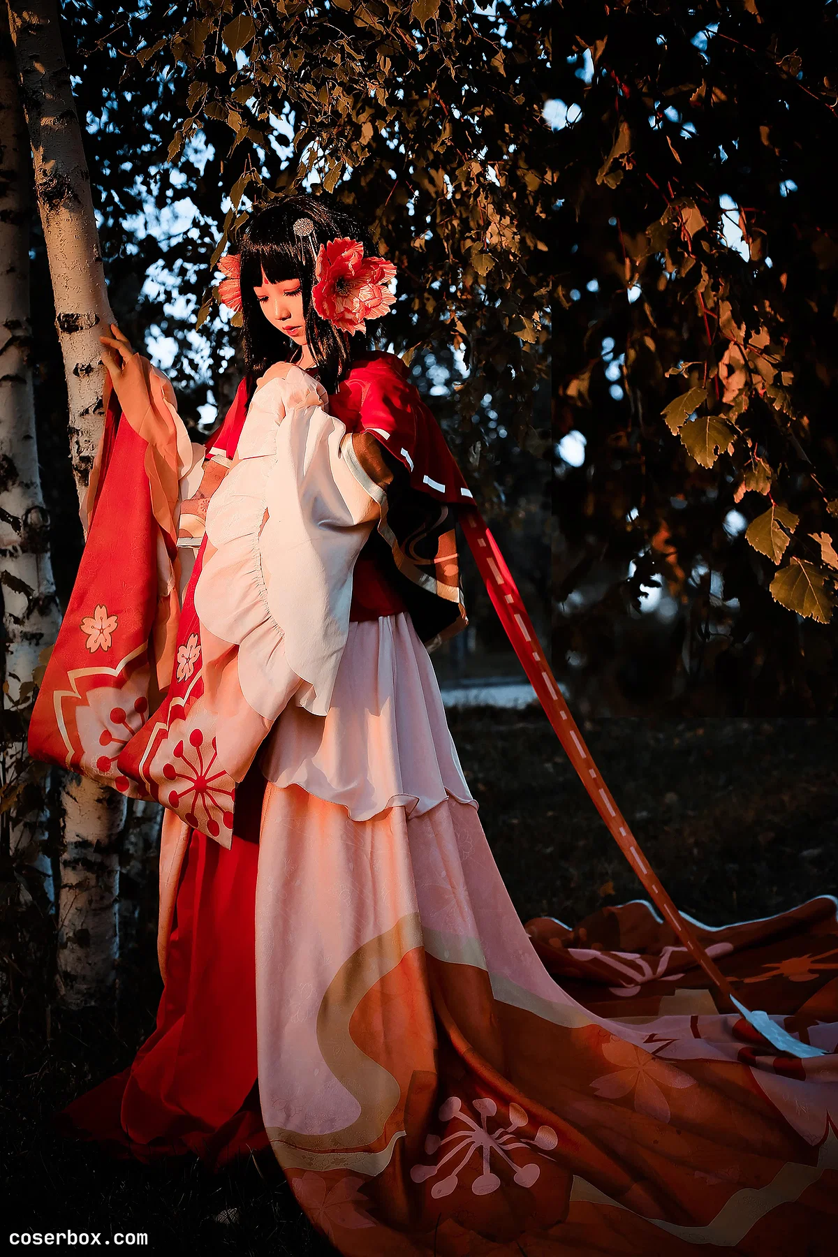 楚楚子w NO.064 COS-阴阳师手游COS御姐樱花妖 [20P 28.5MB] - 2