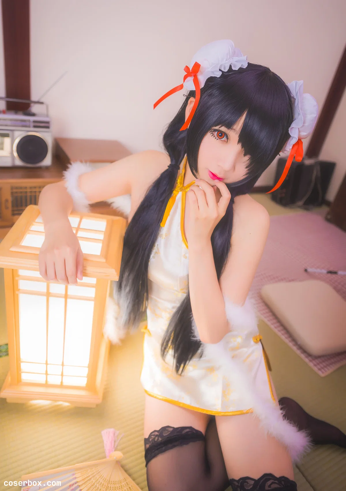 楚楚子w NO.066 COS-约会大作战COS旗袍时崎狂三 [18P 12.96MB] - 1