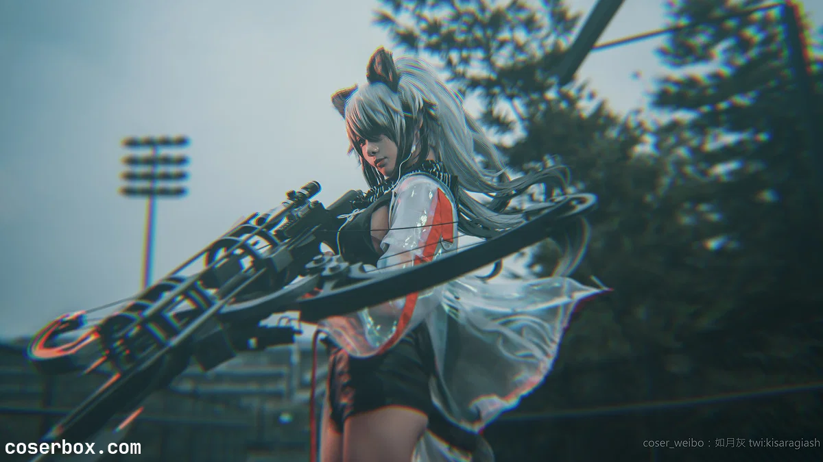 如月灰 NO.006 明日方舟 黑 [9P 41.46MB] - 1