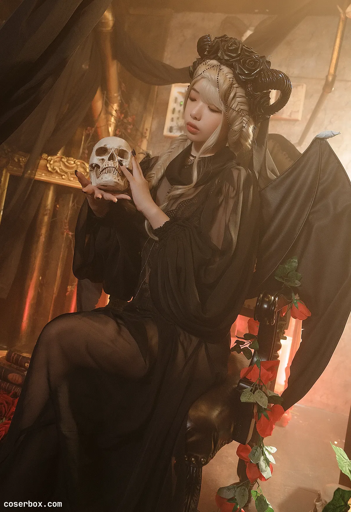 雯妹不讲道理 NO.048 魅魔本 gothic devil - 2