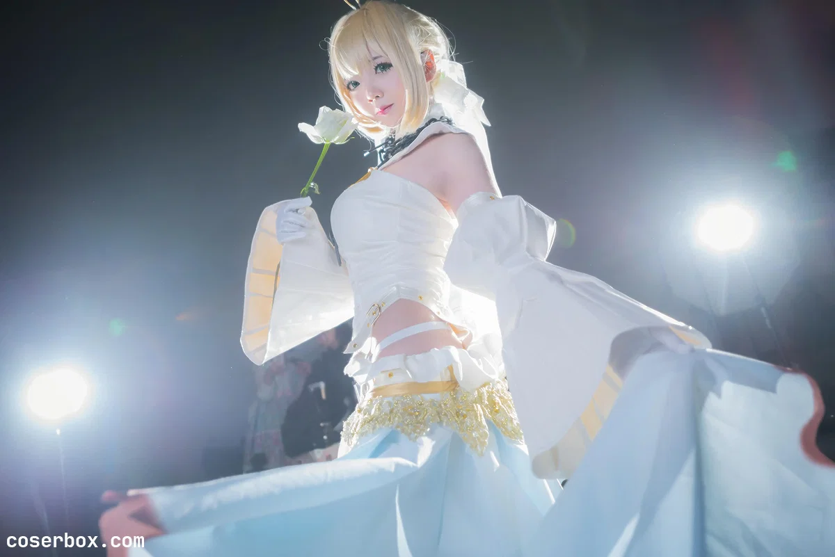 楚楚子w NO.083 COS-FATE GRAND ORDER COS花嫁尼禄 [8P 3.97MB] - 1