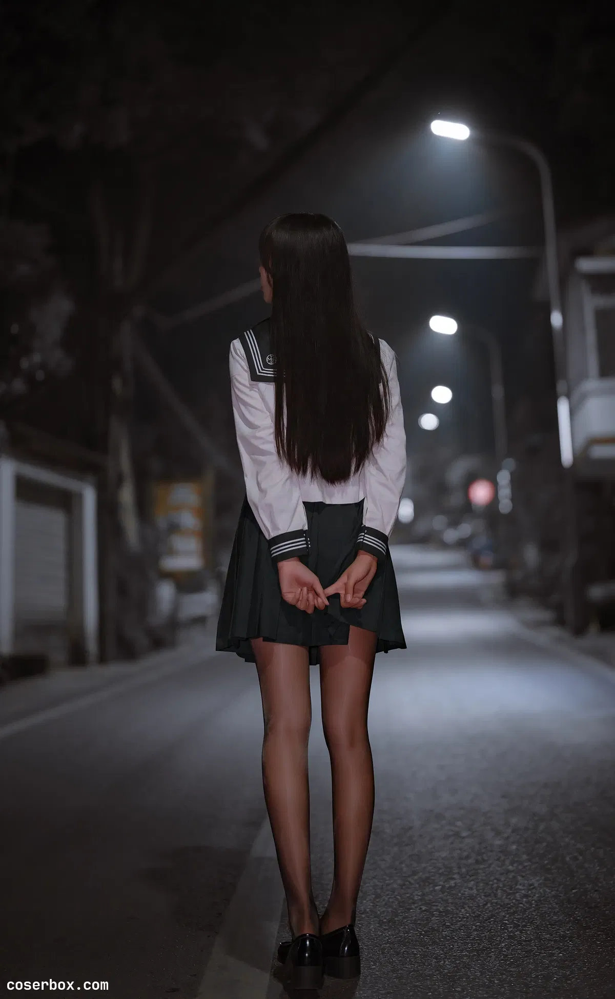 轩萧学姐 NO.035 公路JK - 2