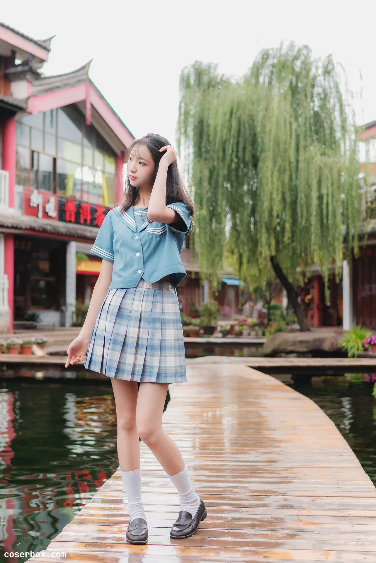 西瓜少女 NO.012丽江写真JK - 2