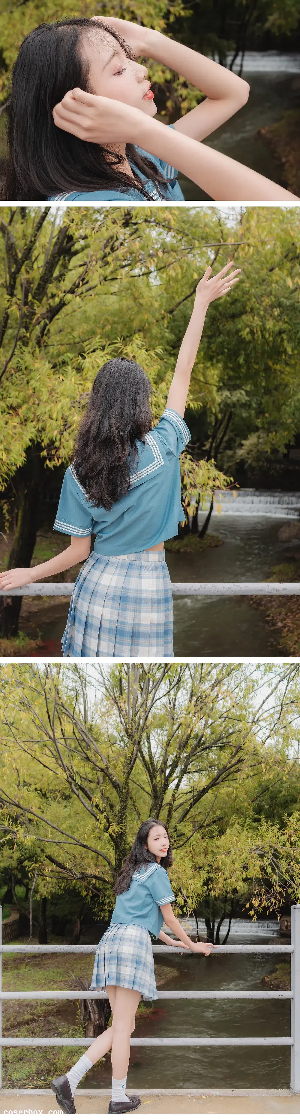 西瓜少女 NO.012丽江写真JK - 1