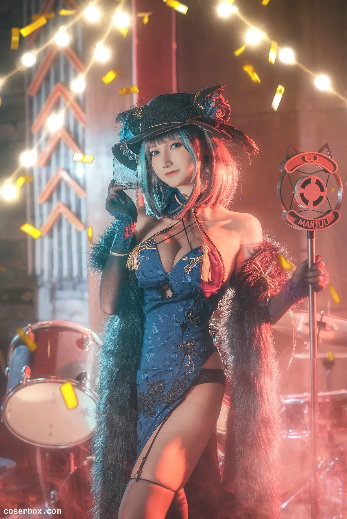 仙九Airi NO.009 柴郡旗袍 - 2