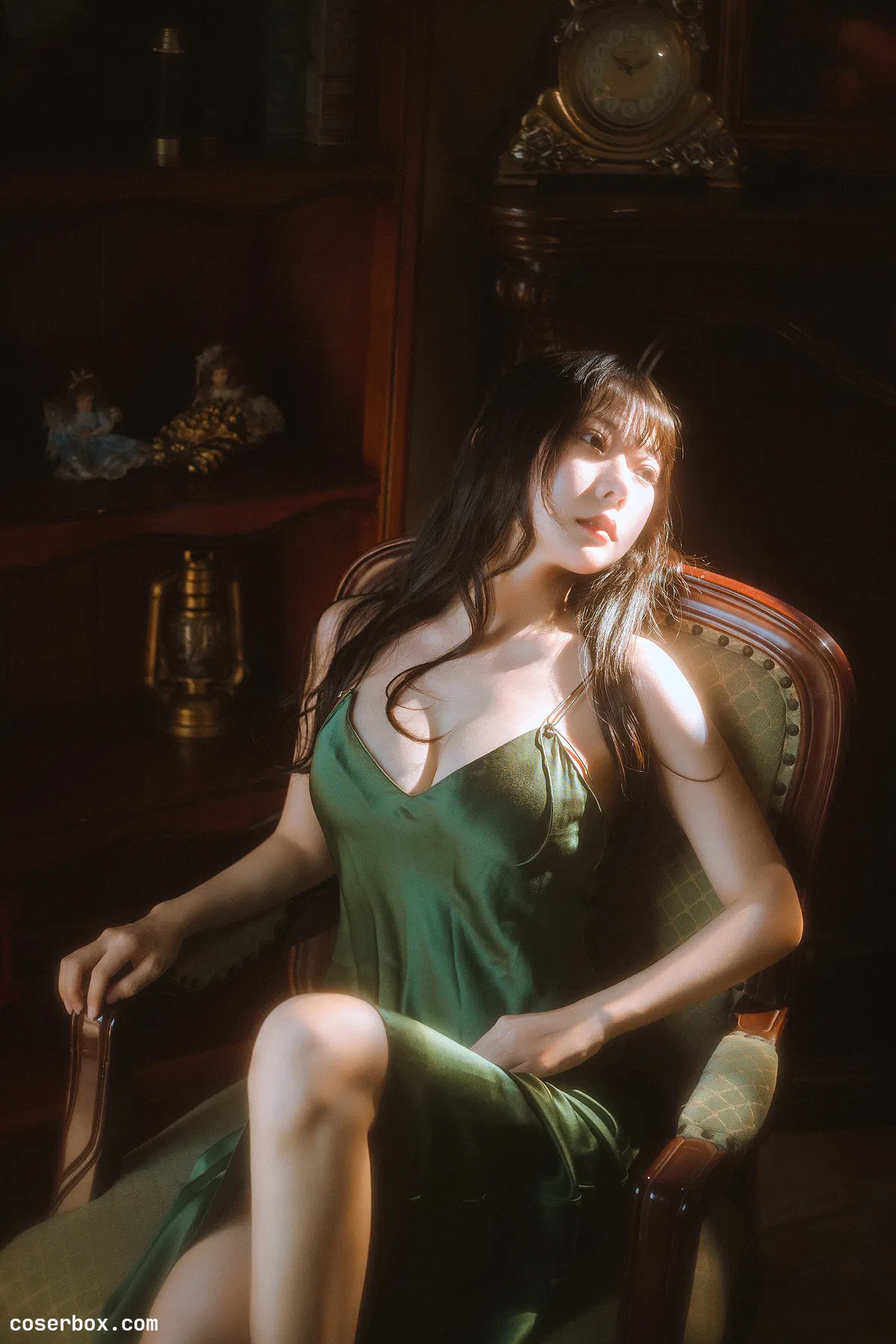 香草喵露露 NO.030 绿色连衣 - 2