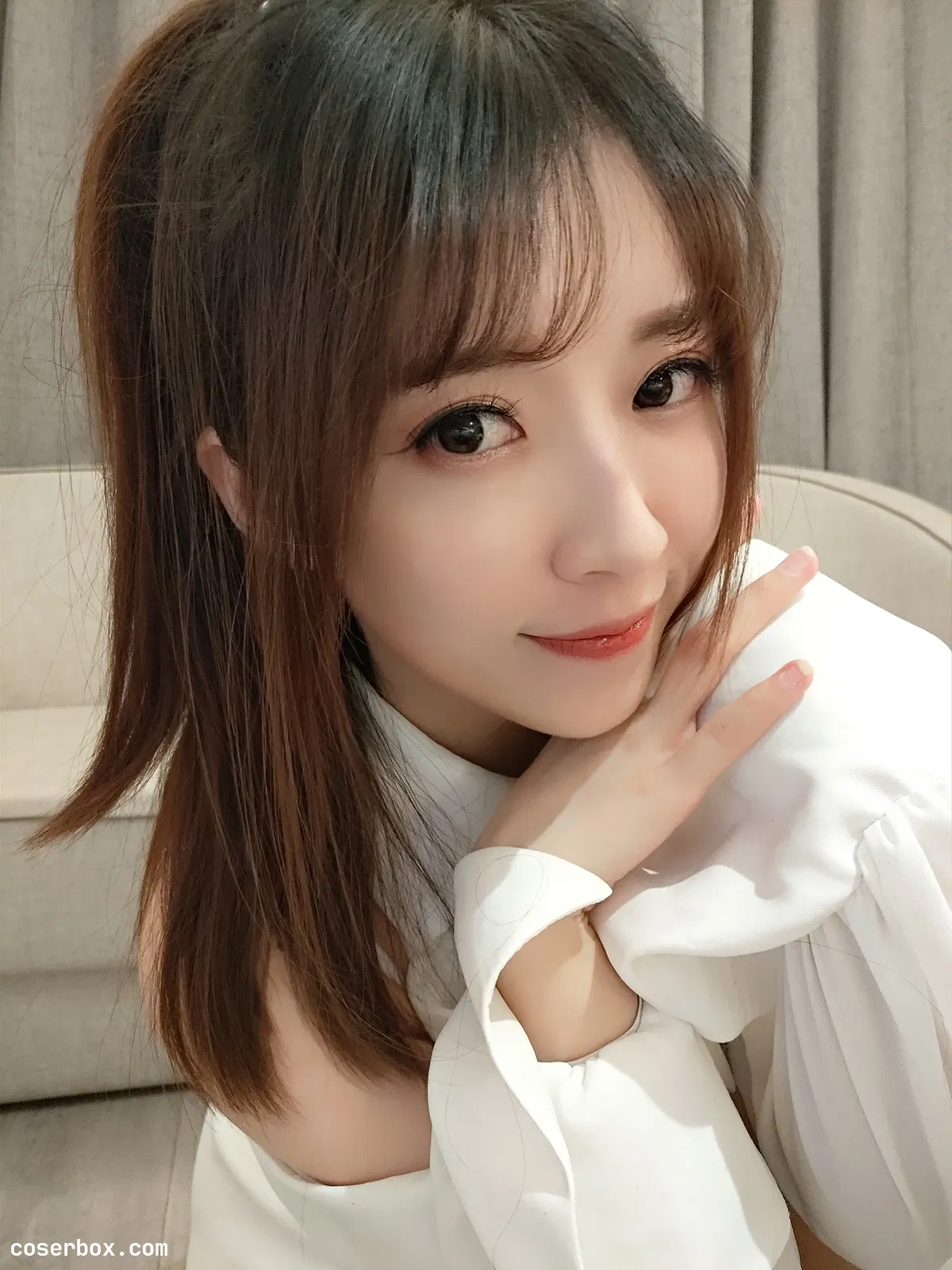 小女巫露娜 NO.026 条纹提花白衬衣 - 2