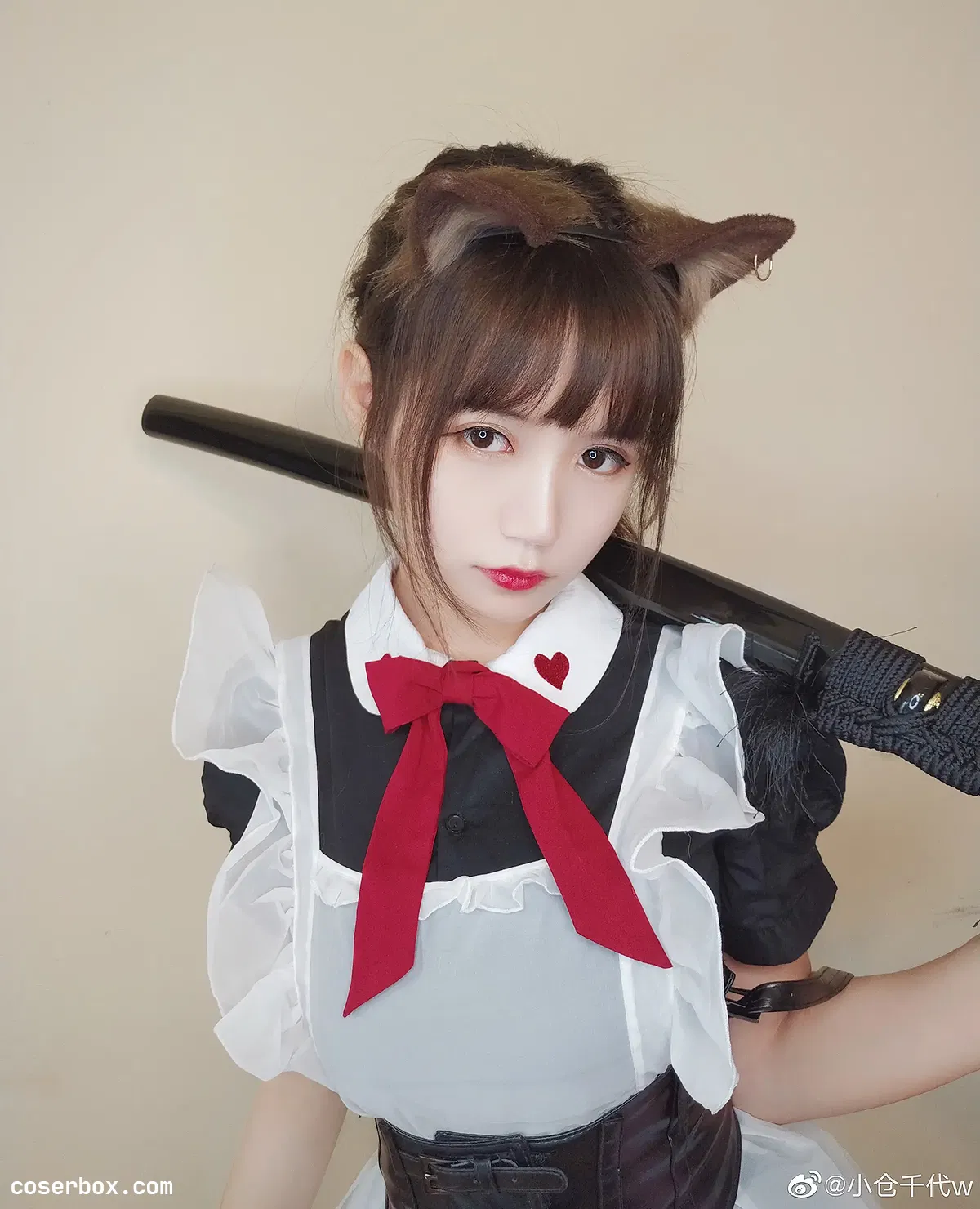 小仓千代w NO.017 带刀女仆 - 2