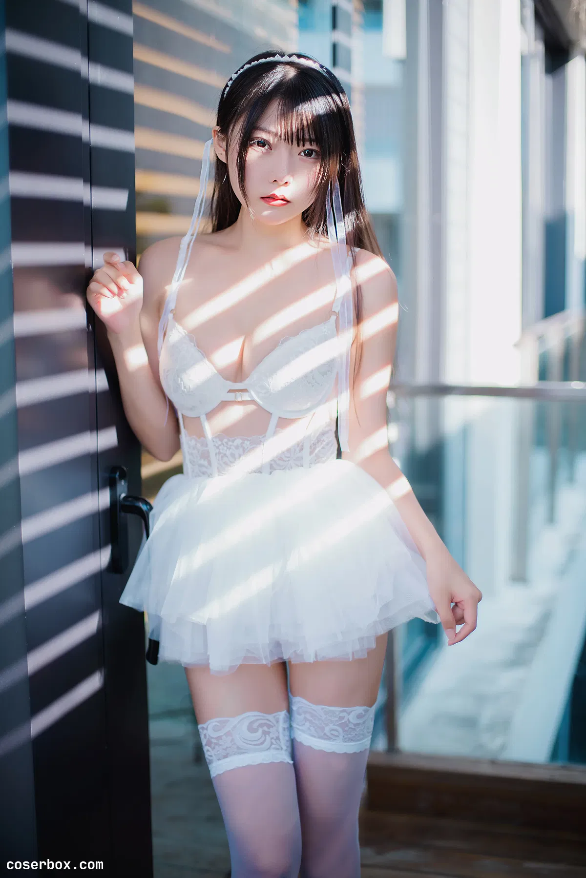 香草喵露露 NO.025 白色纱裙 - 2