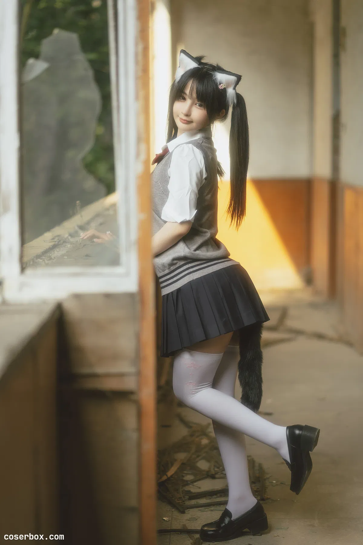 桜井宁宁（失眠冲剂）（樱井宁宁） NO.057 废墟 - 1