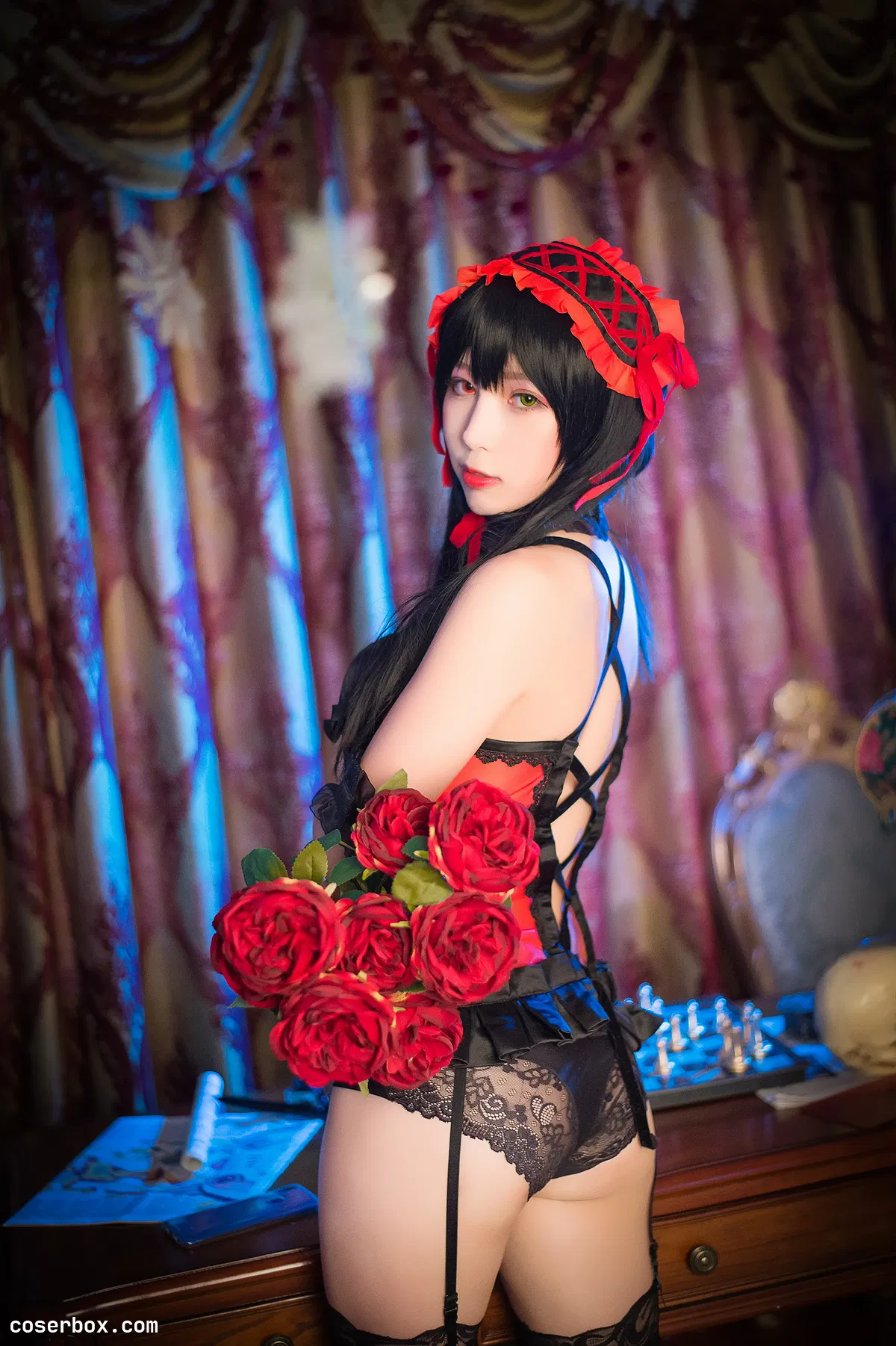 小酥酱 NO.006 黑米粥 狂三内衣 - 1