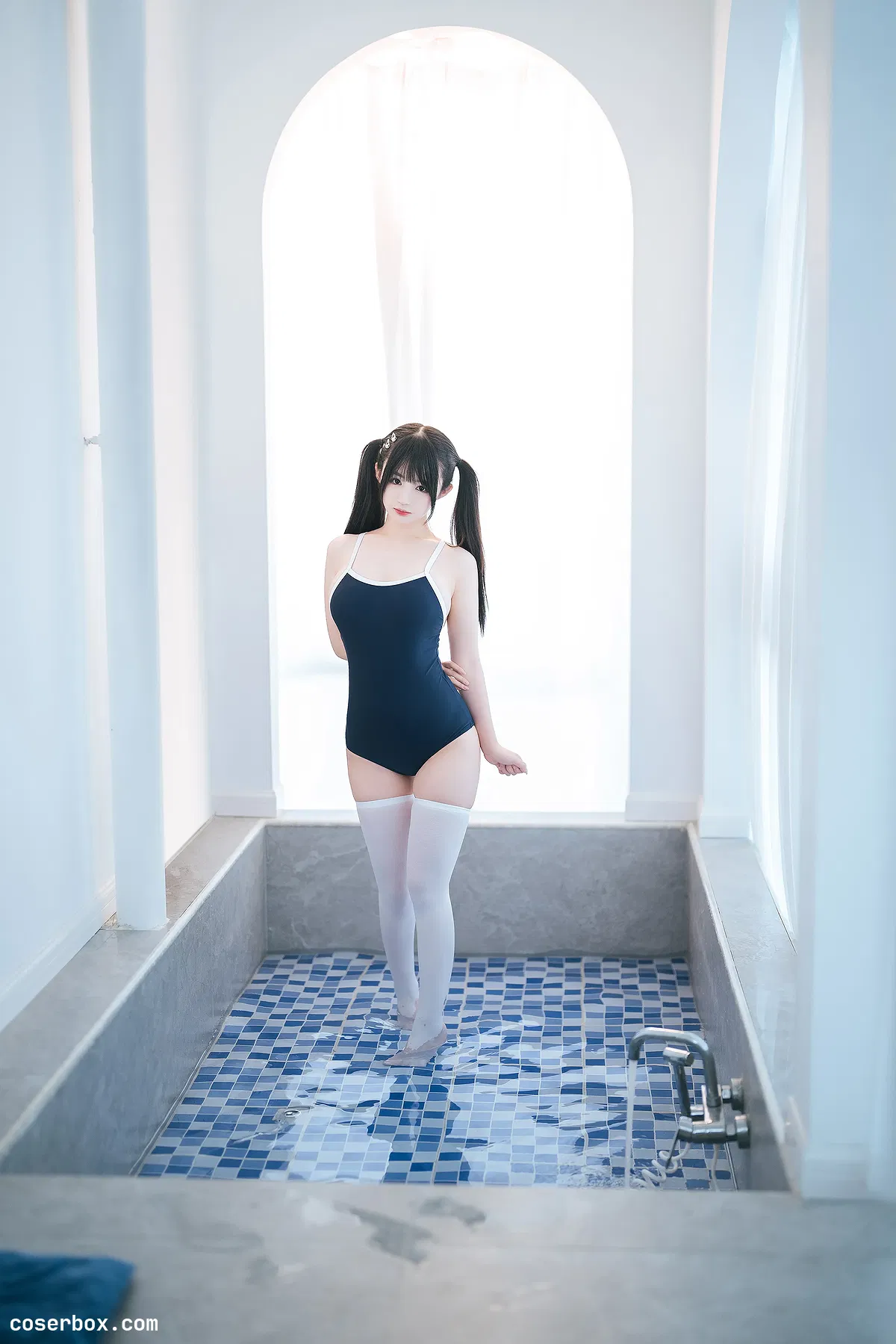 桜井宁宁（失眠冲剂）（樱井宁宁） NO.069 白丝死库水 - 2