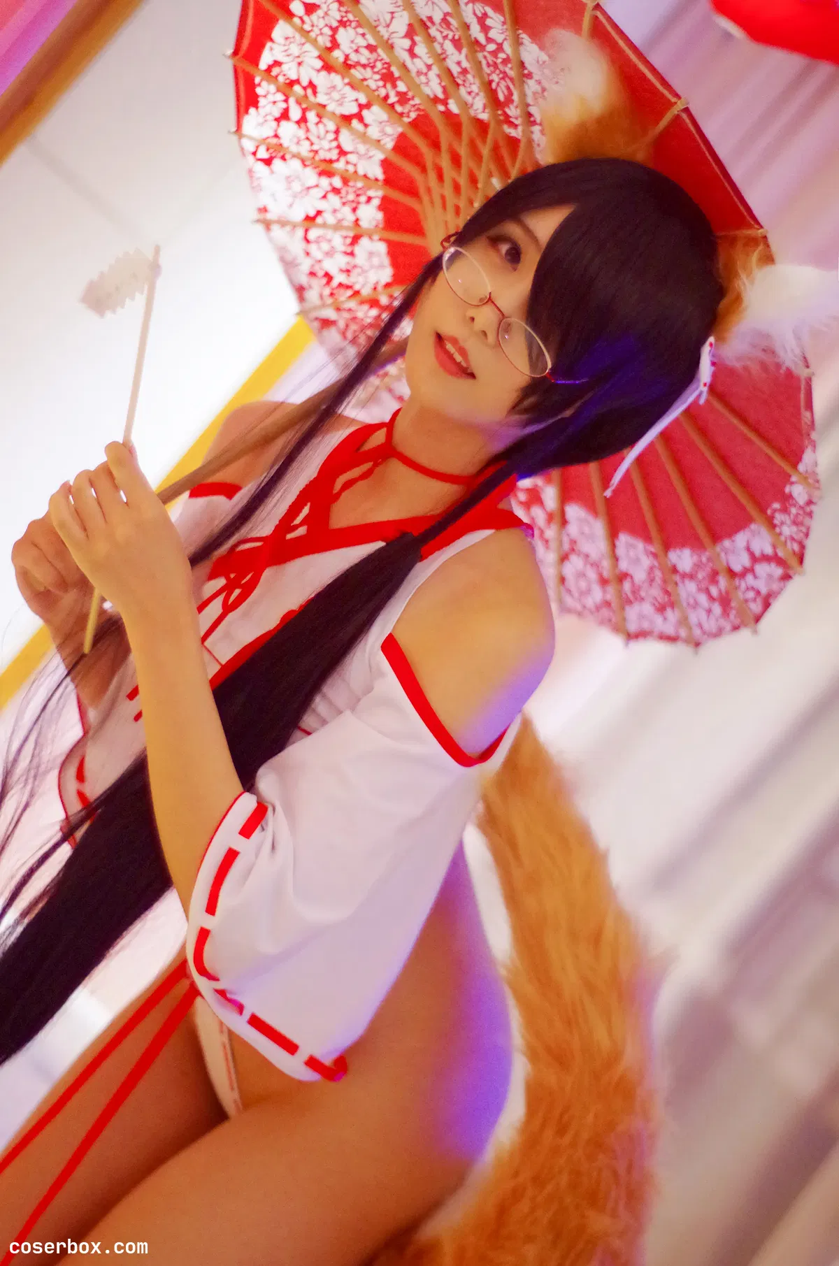 曉美媽 NO.005 狐 巫女 - 1