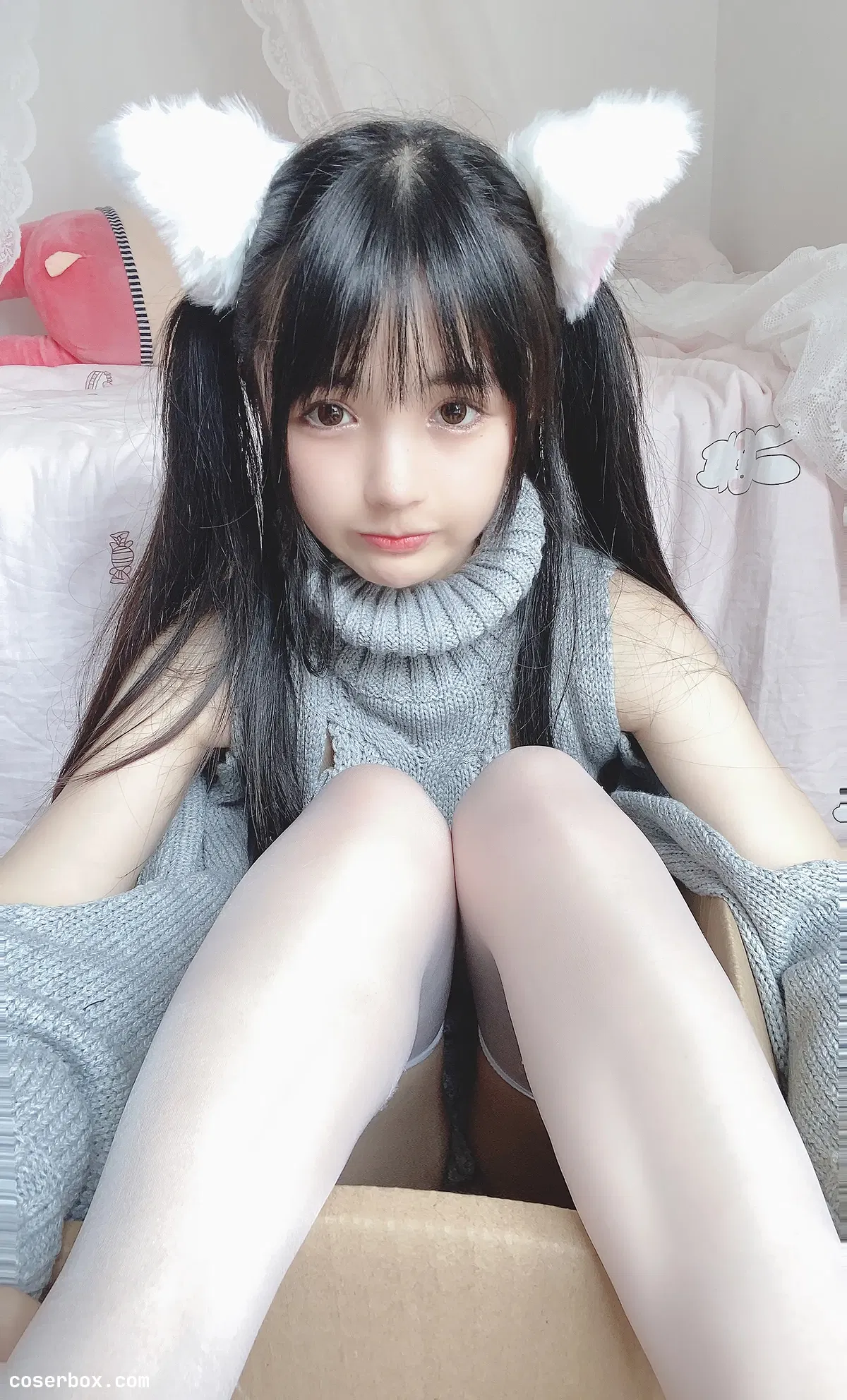 桜井宁宁（失眠冲剂）（樱井宁宁） NO.015 白猫[50P1V-113MB] - 2