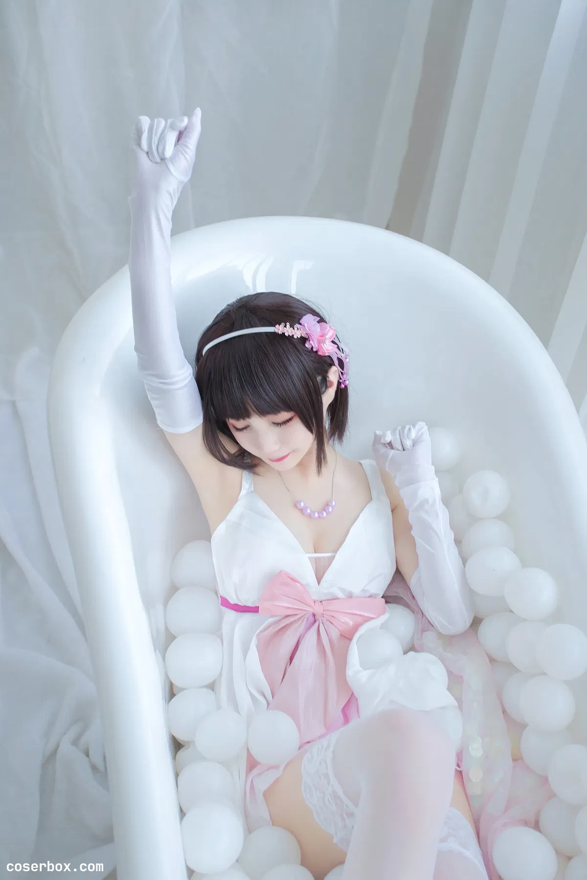 桜井宁宁（失眠冲剂）（樱井宁宁） NO.044 加藤惠cos [23P-84MB] - 1