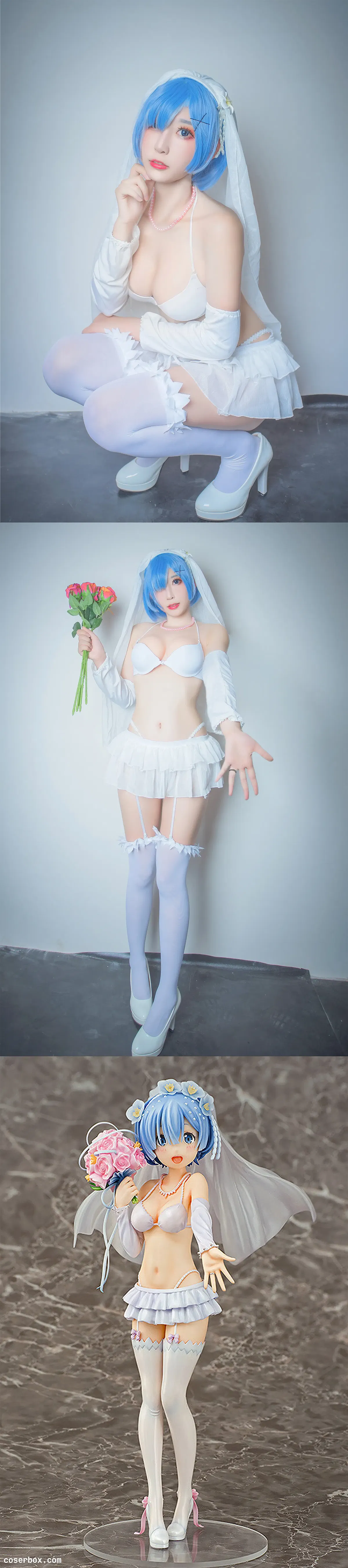 小酥酱 NO.022 蕾姆婚纱 - 2