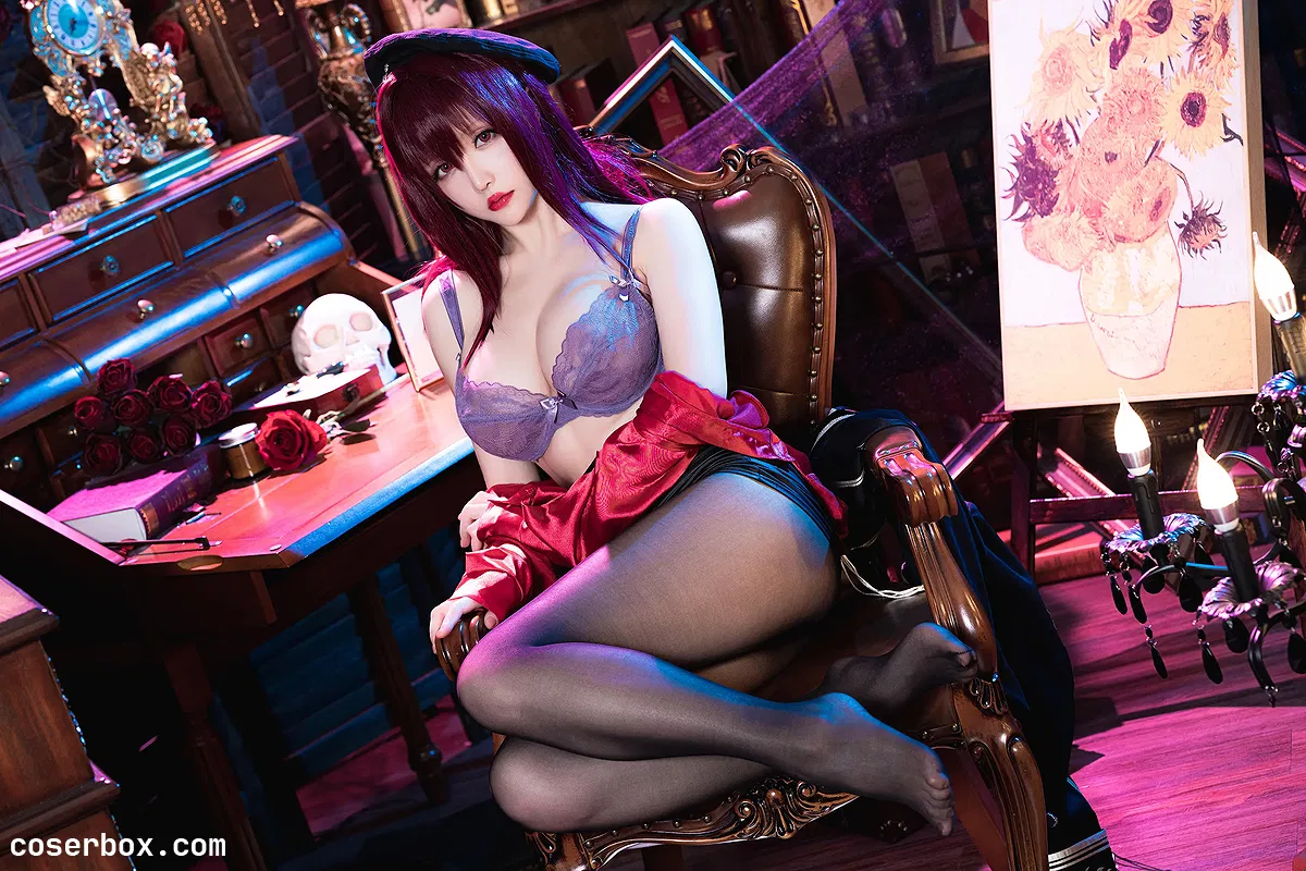 星之迟迟 NO.095 2021年正片合集 斯卡哈-真红教枪 - 2