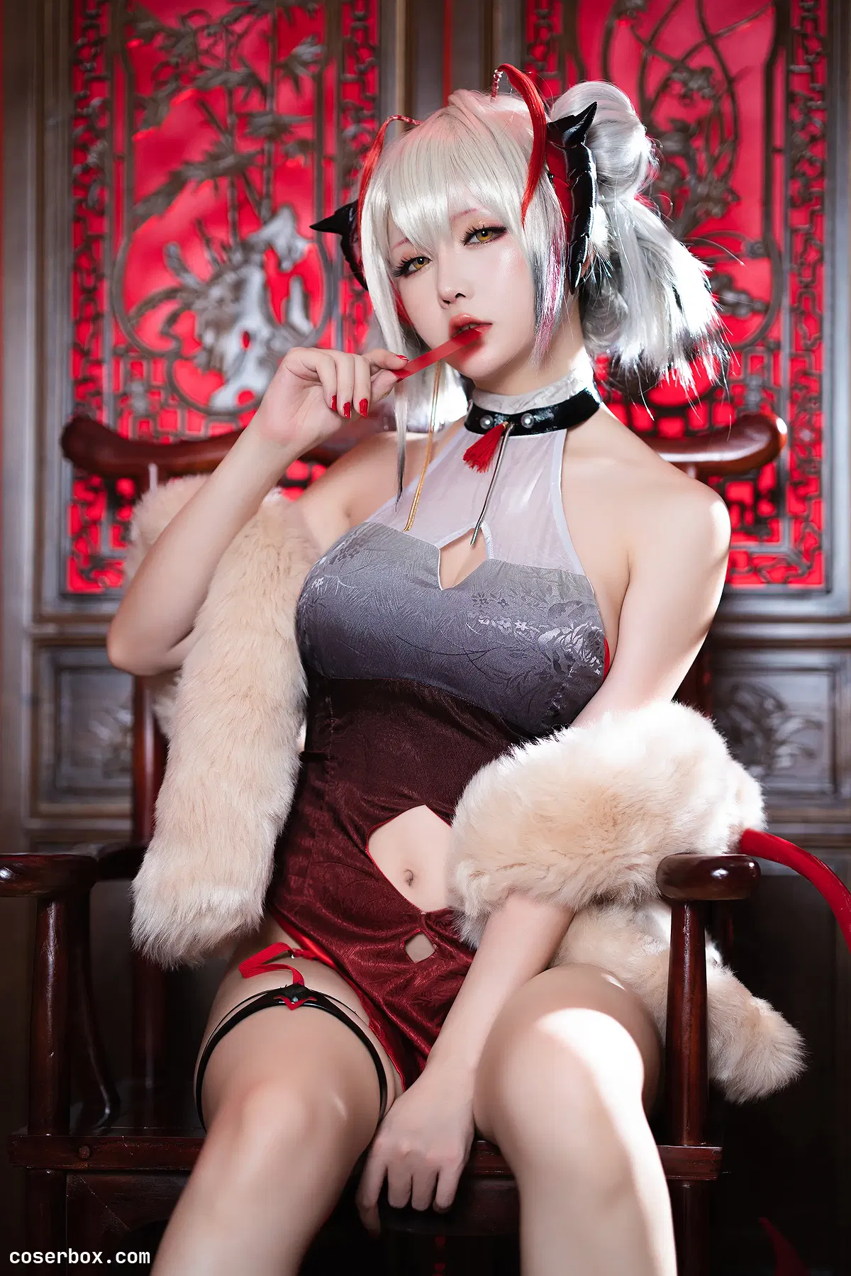 星之迟迟 NO.017 2021年正片合集 W-同人旗袍 - 2