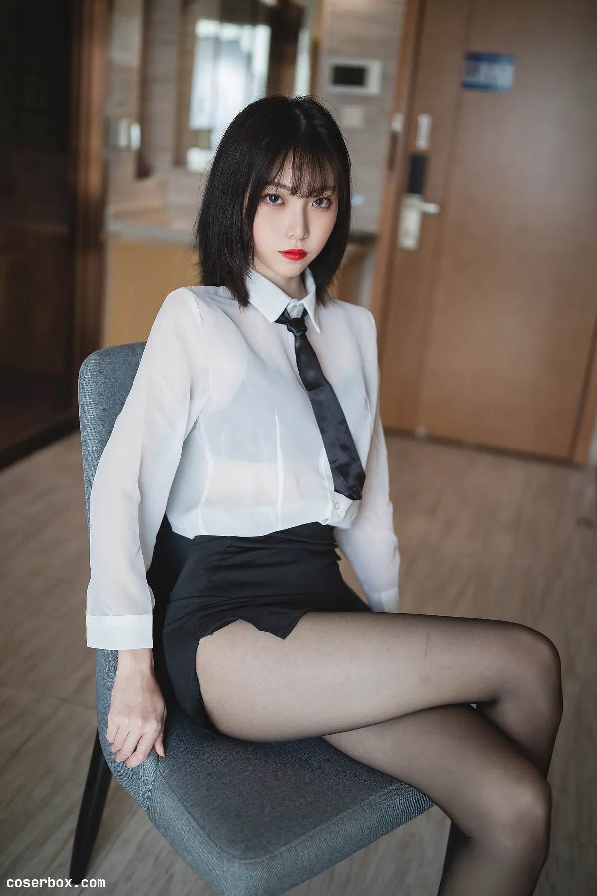 许岚LAN NO.004 OL制服 - 2