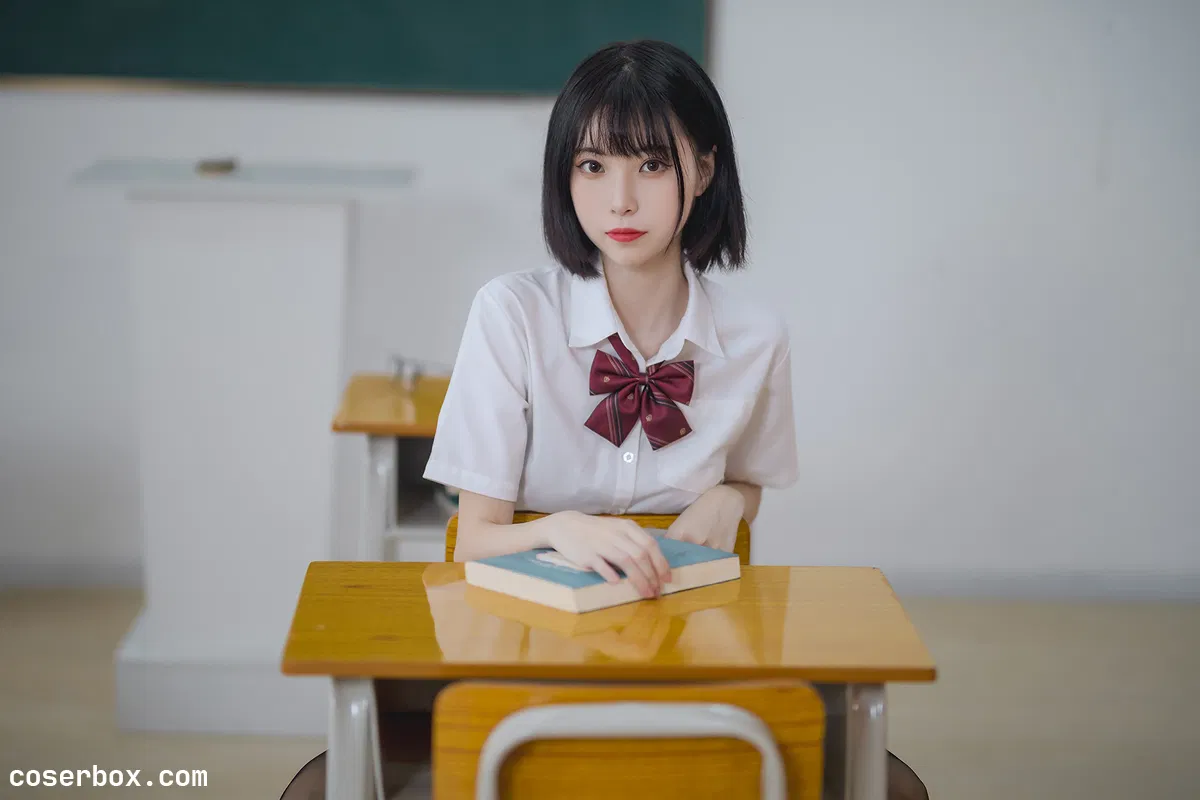 许岚LAN NO.001 教室JK黑丝 - 2