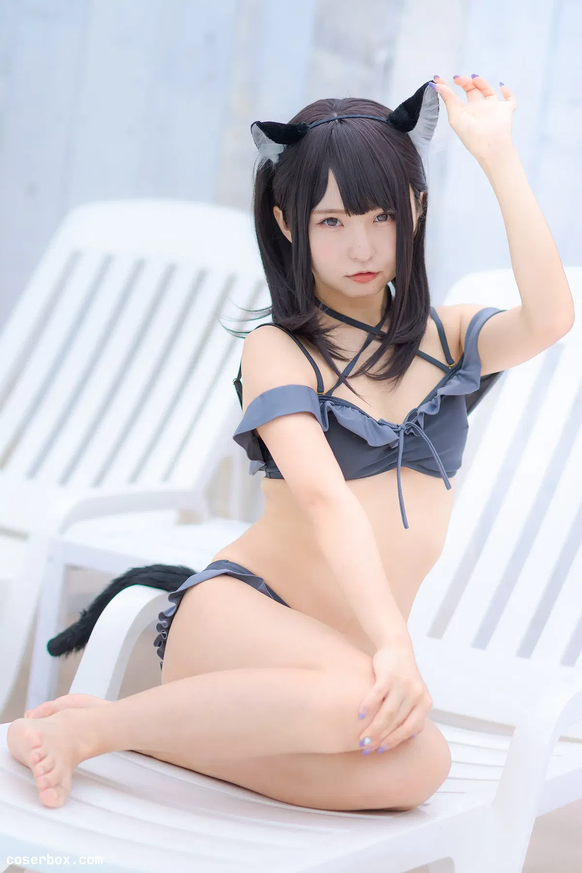 あんにゅい豆腐 NO.008 蓝色泳装 - 2