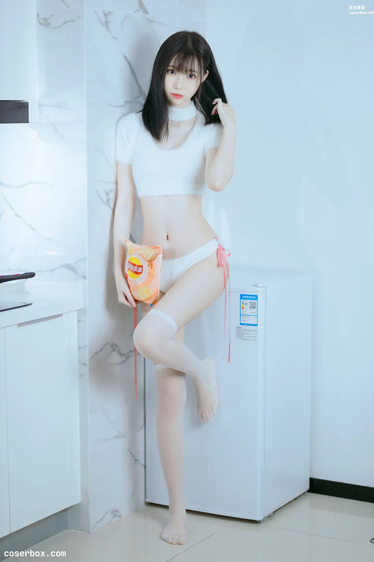 许岚LAN NO.015 纯欲毛衣 - 1