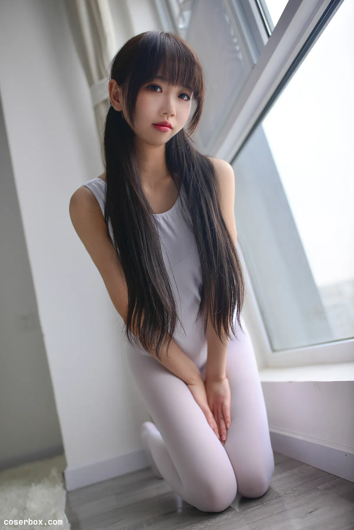 雪琪SAMA NO.017 双马尾体操服 - 2