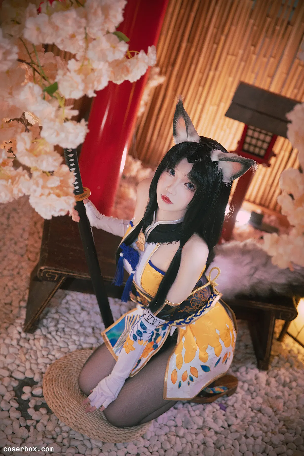 雪晴Astra NO.037 永劫无间 黑丝胡桃 [12P-176MB] - 1