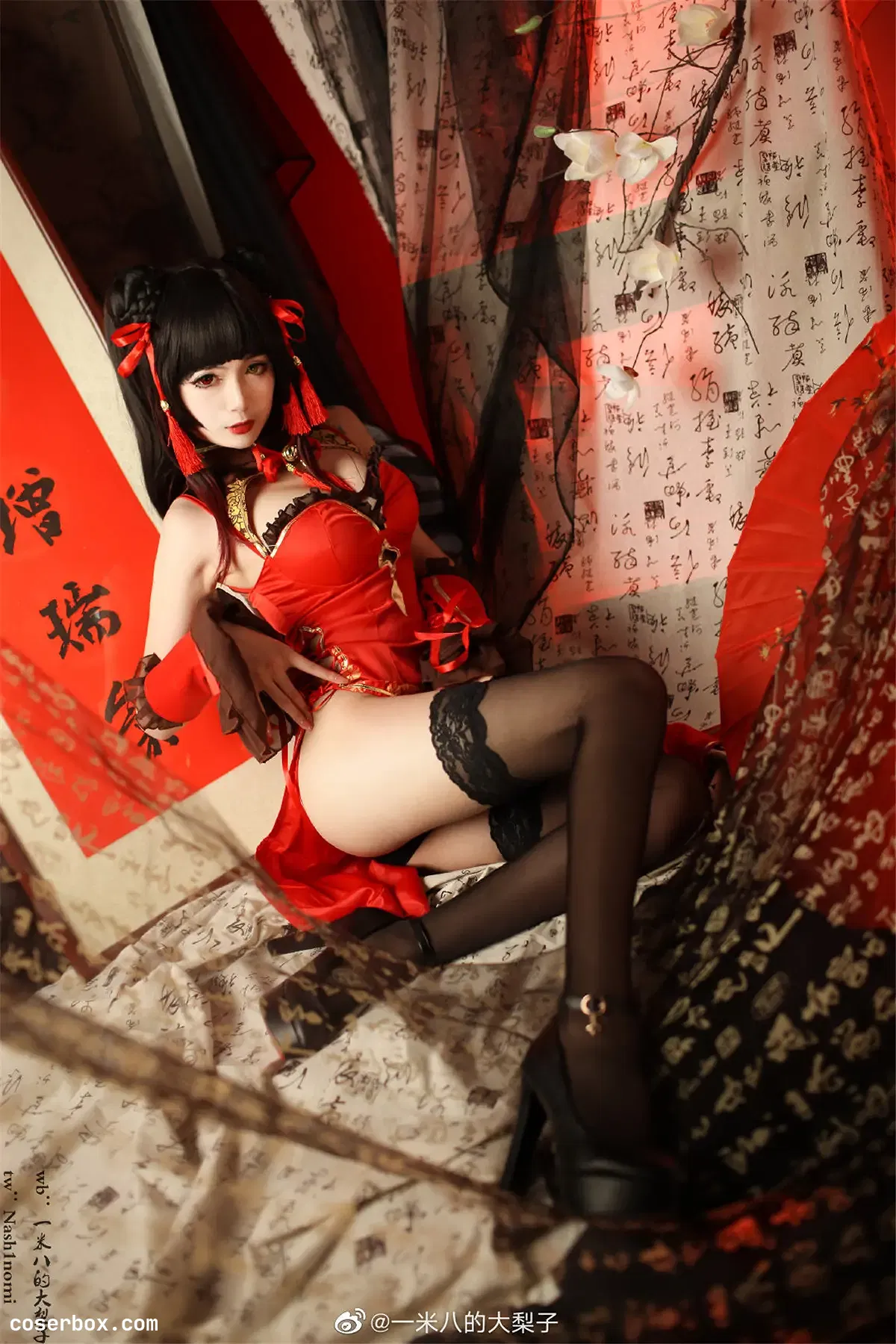 一米八的大梨子 NO.007 时崎狂三新春旗袍 - 2