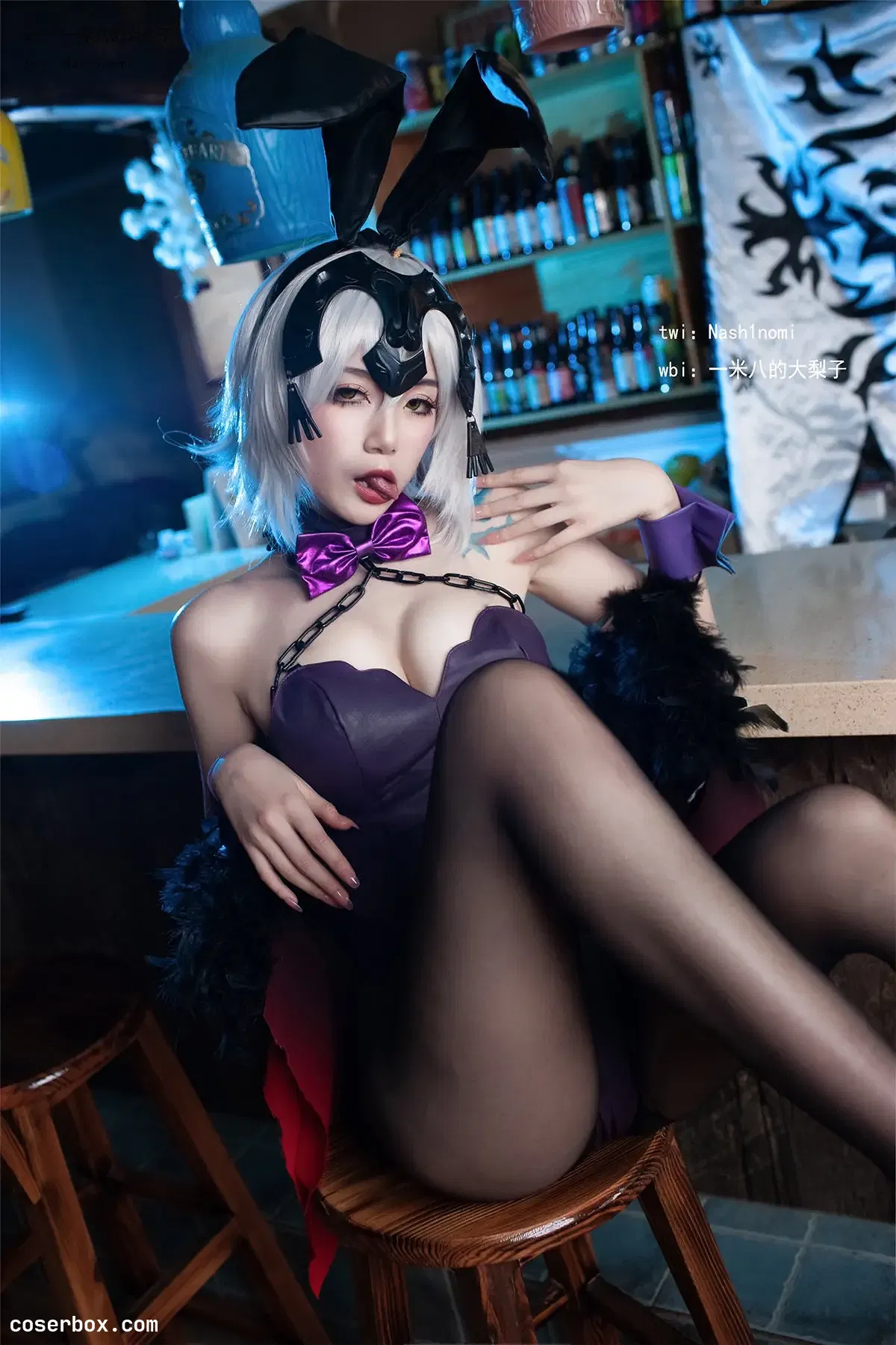 一米八的大梨子 NO.005 黑贞德·兔女郎 - 2