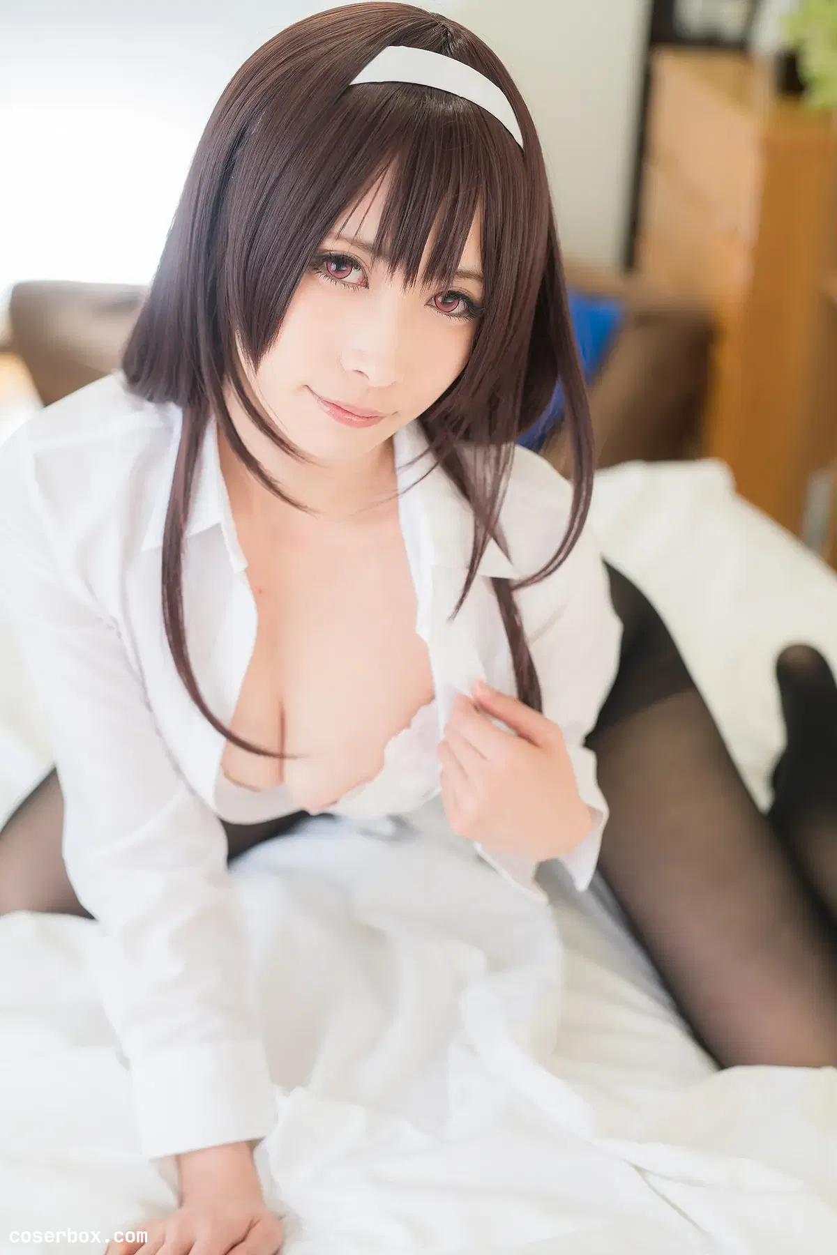 樱花妹 girlfriend end(じる) NO.001 [girlfriend end (じる)] 詩羽先輩「いけない小説家の育て方」 - 1