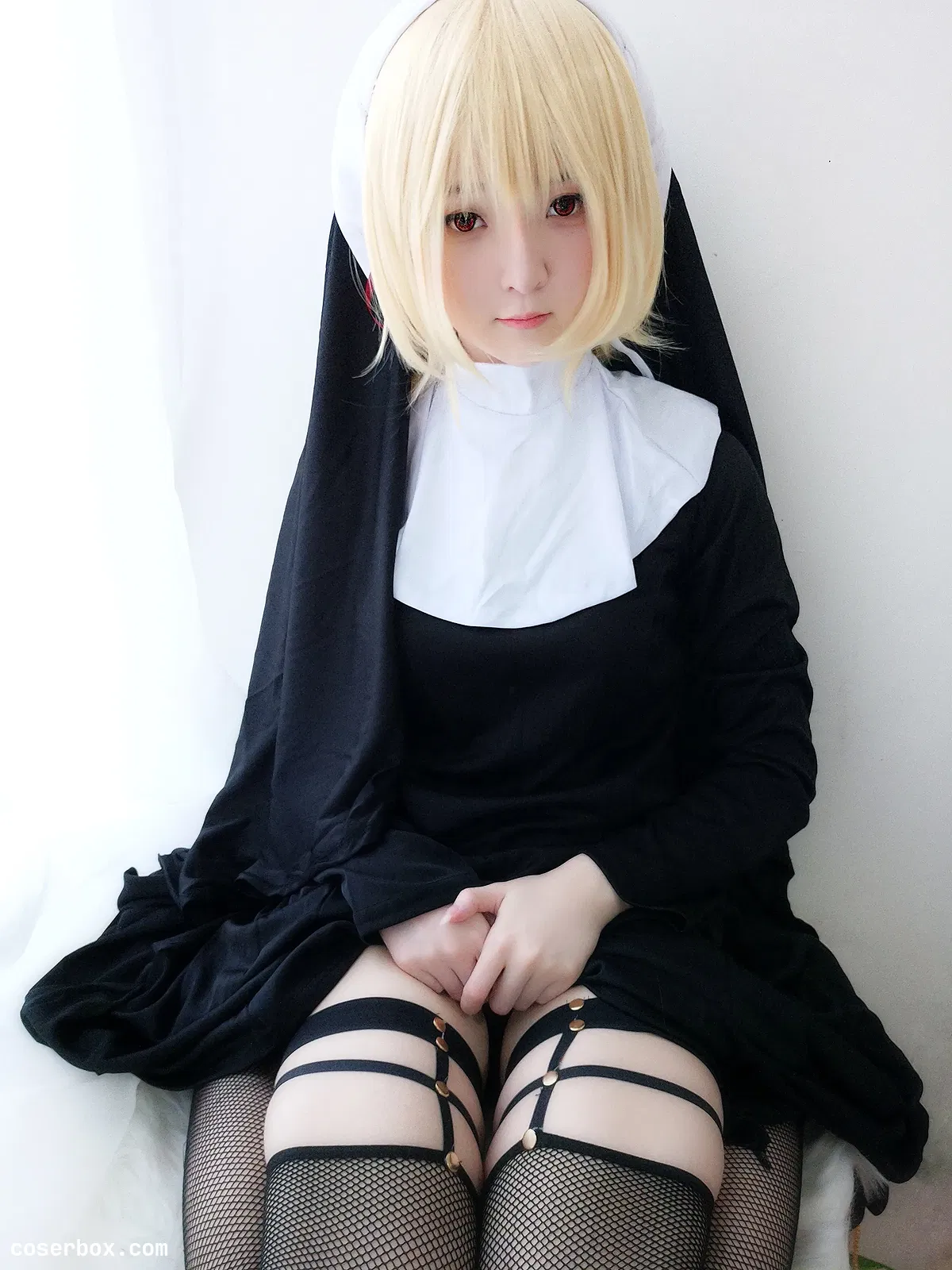 一小央泽 NO.008 黑修女 - 1