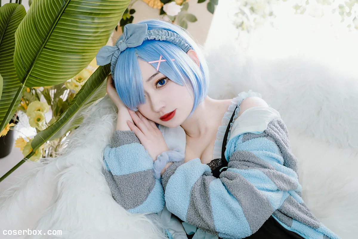 桃墨公子NO.006 居家的蕾姆 - 2