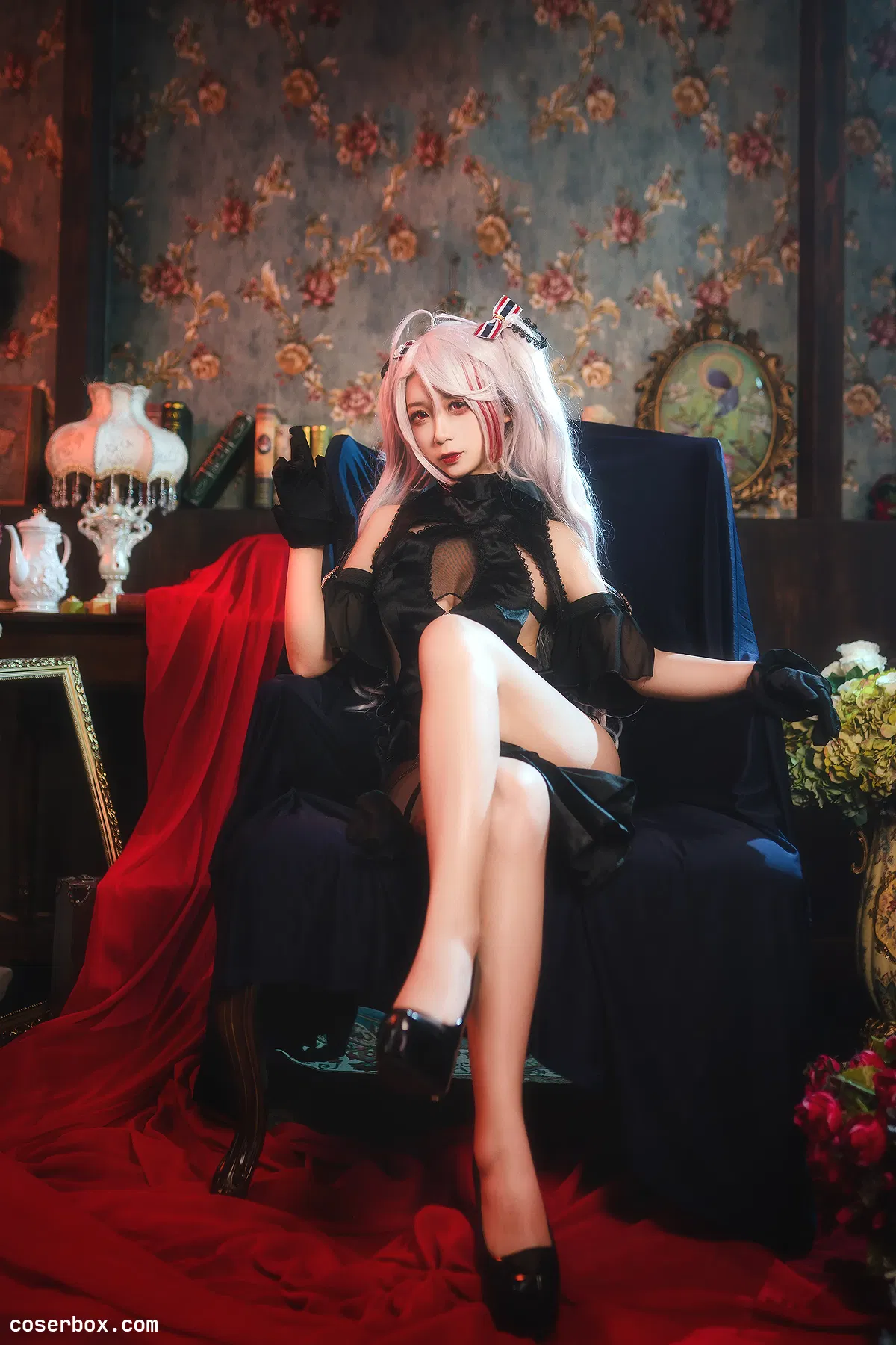 樱落酱w NO.013 欧根礼服 - 1