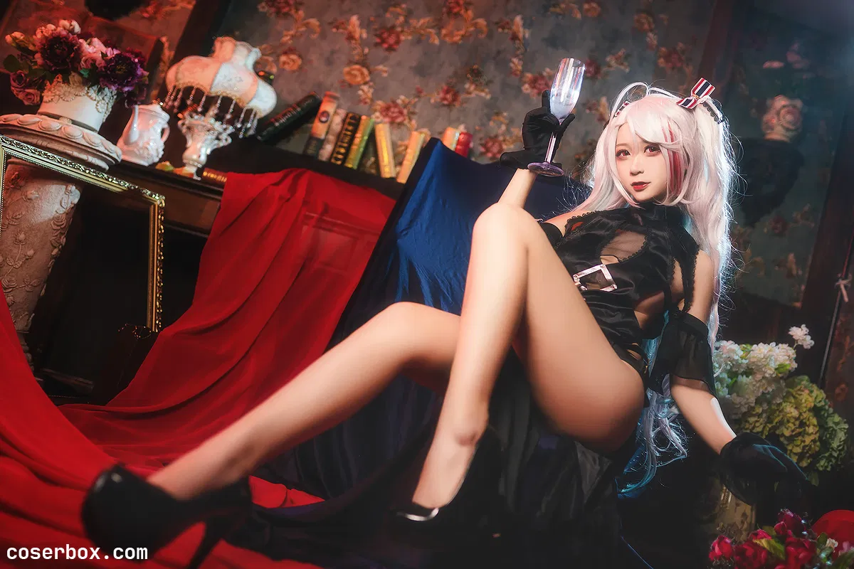 樱落酱w NO.013 欧根礼服 - 2