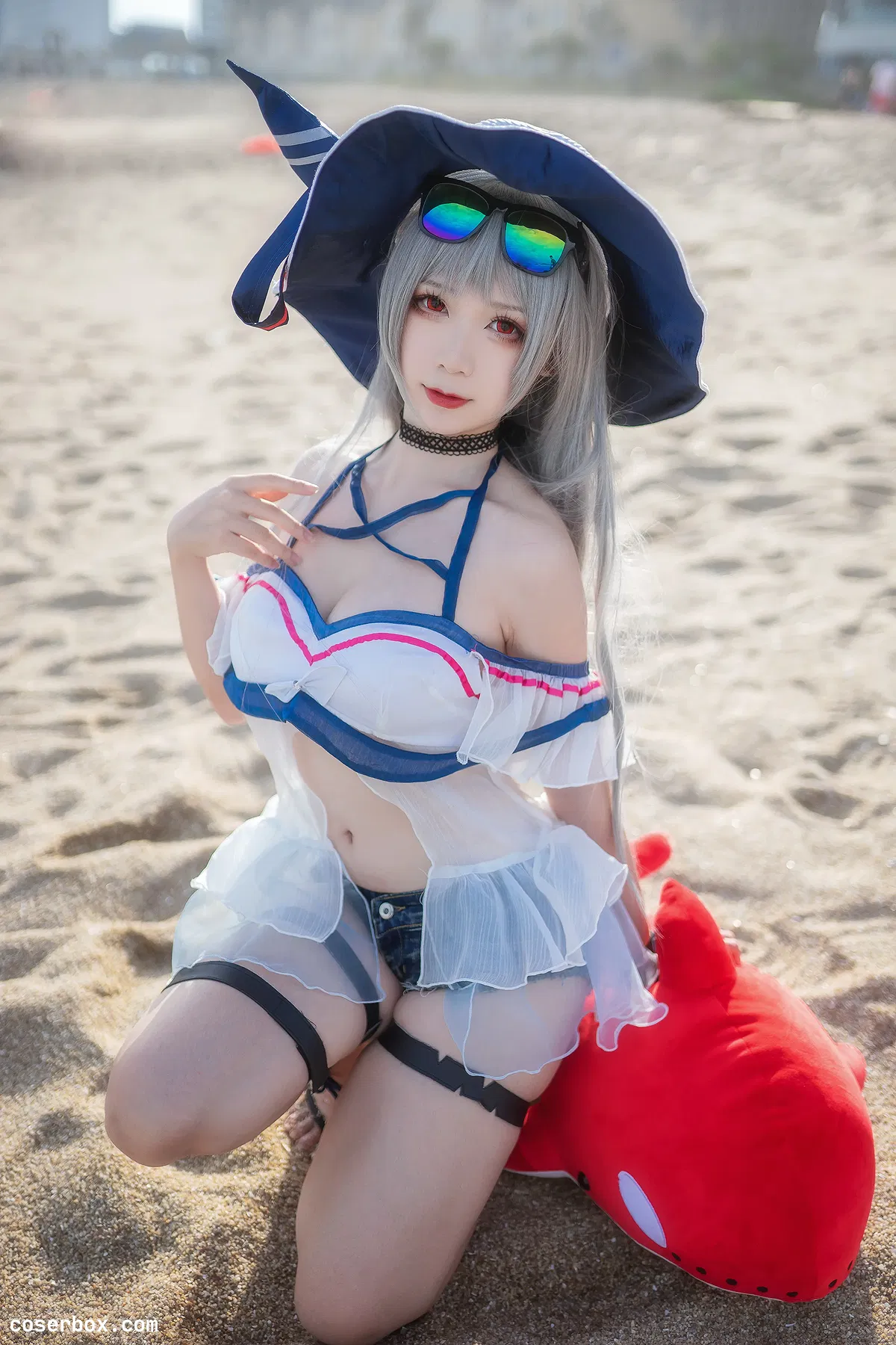 樱落酱w NO.024 斯卡蒂泳装 - 1