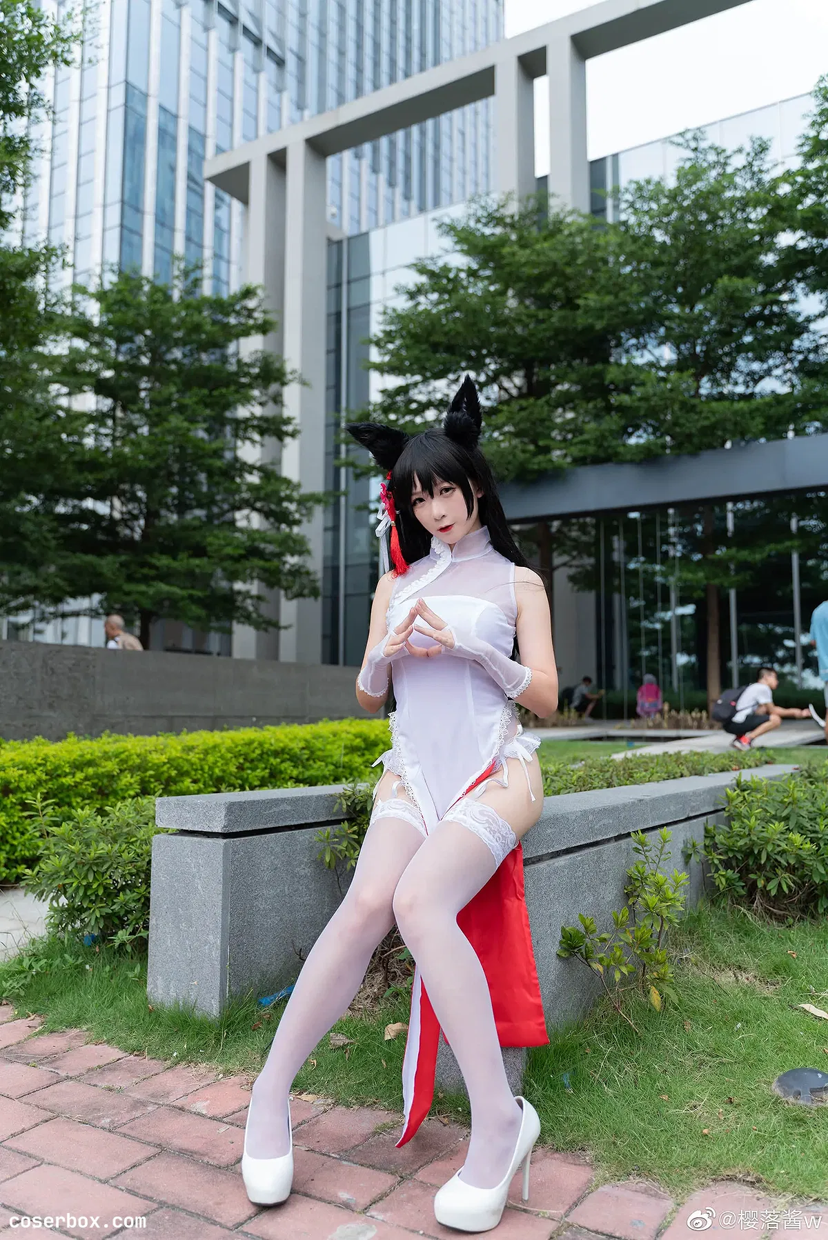 樱落酱w NO.002 爱宕旗袍 - 1