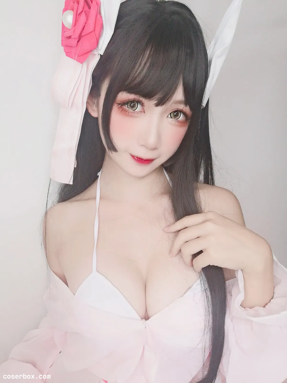 樱落酱w NO.017 鲟睡衣 自拍 - 1