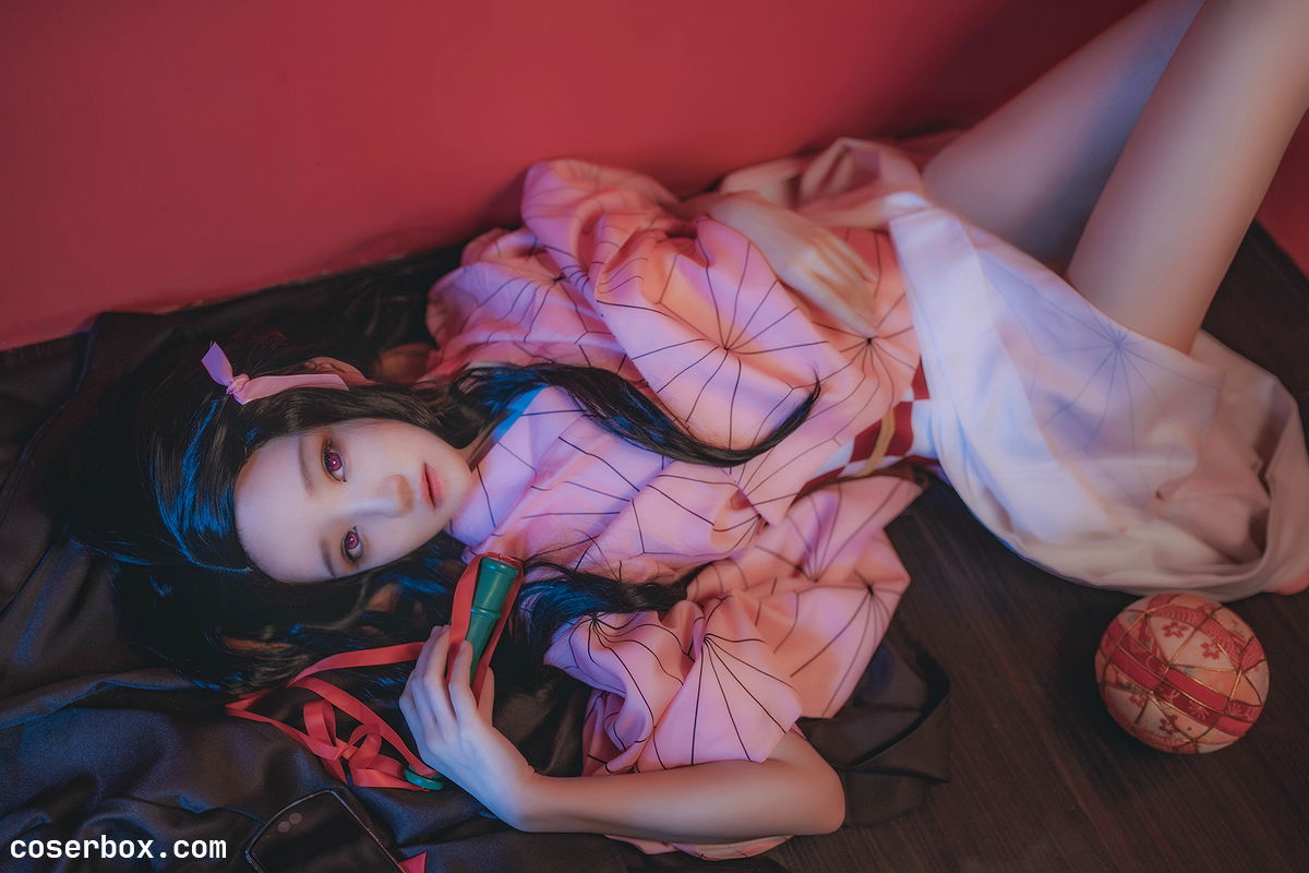 桜桃喵 NO.121 Demon Slayer：Kimetsu no Yaiba - Kamado Nezuko [21P 528 - 2