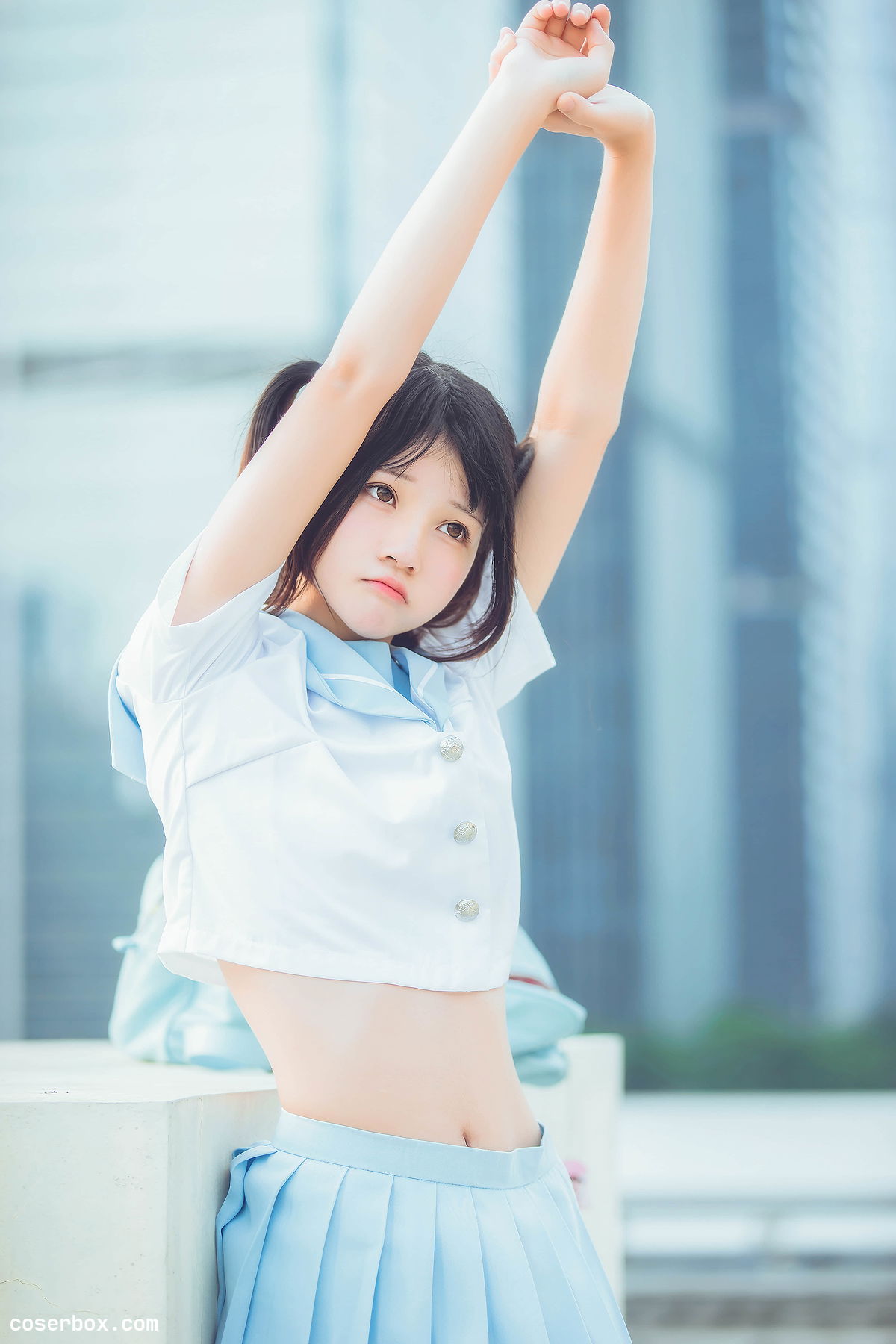 桜桃喵 NO.122 JK女子高中生 [19P 163 - 2