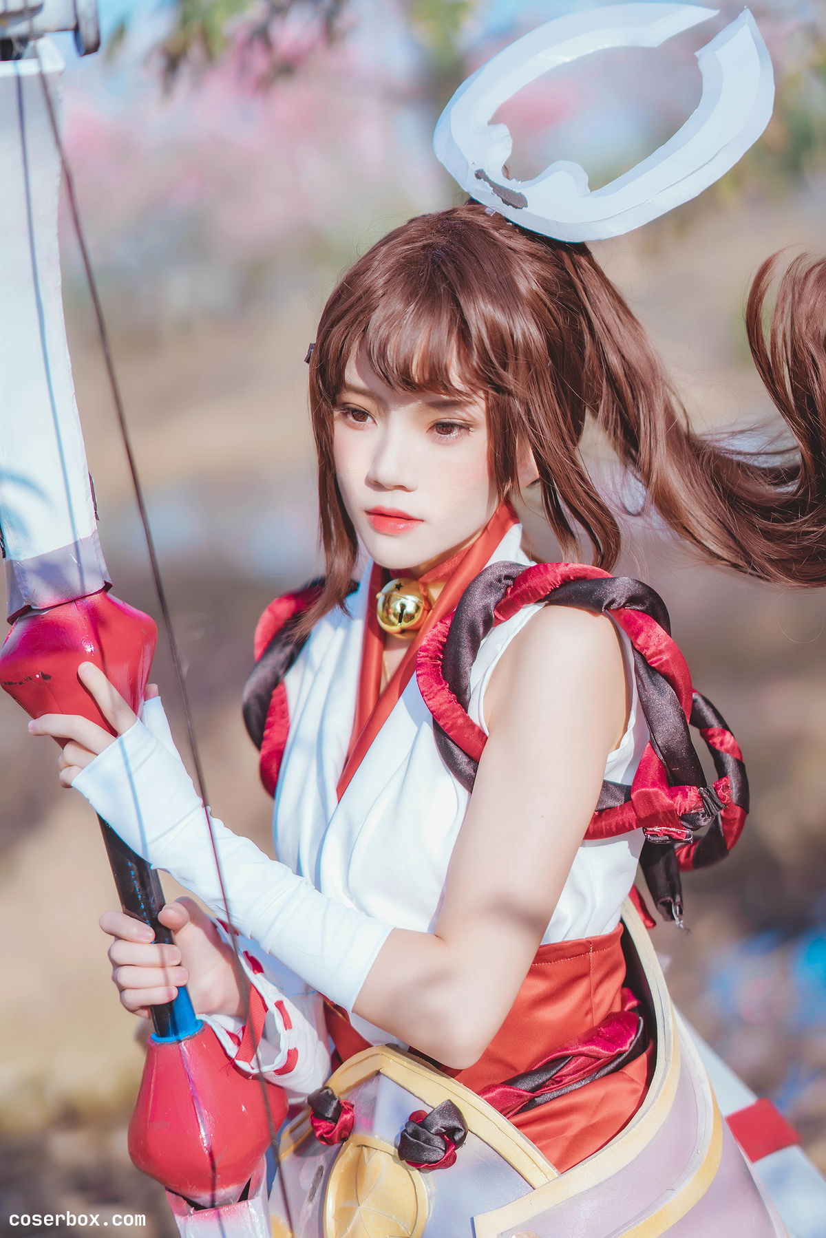 桜桃喵 NO.139 花见巫女 [32P 638 - 2