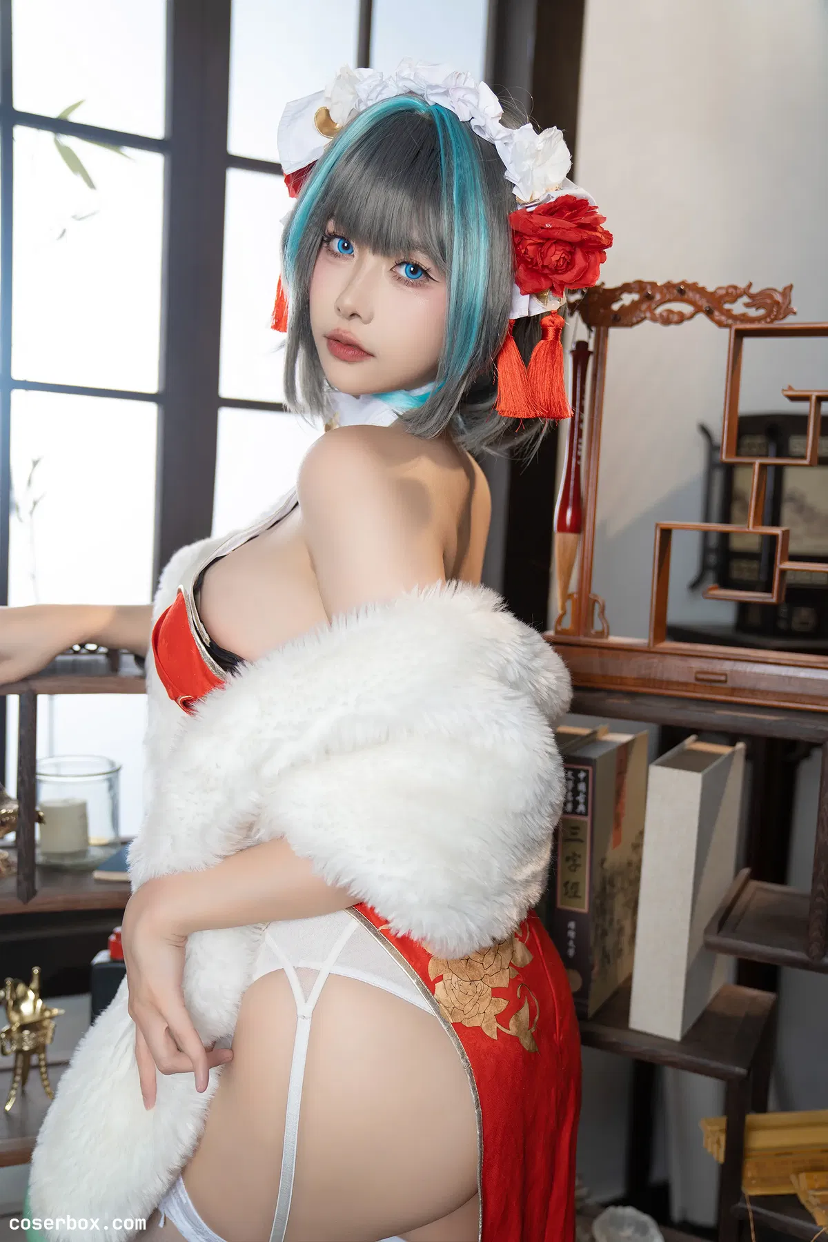 Momoko葵葵 NO.031 柴郡本 – 旗袍 - 1