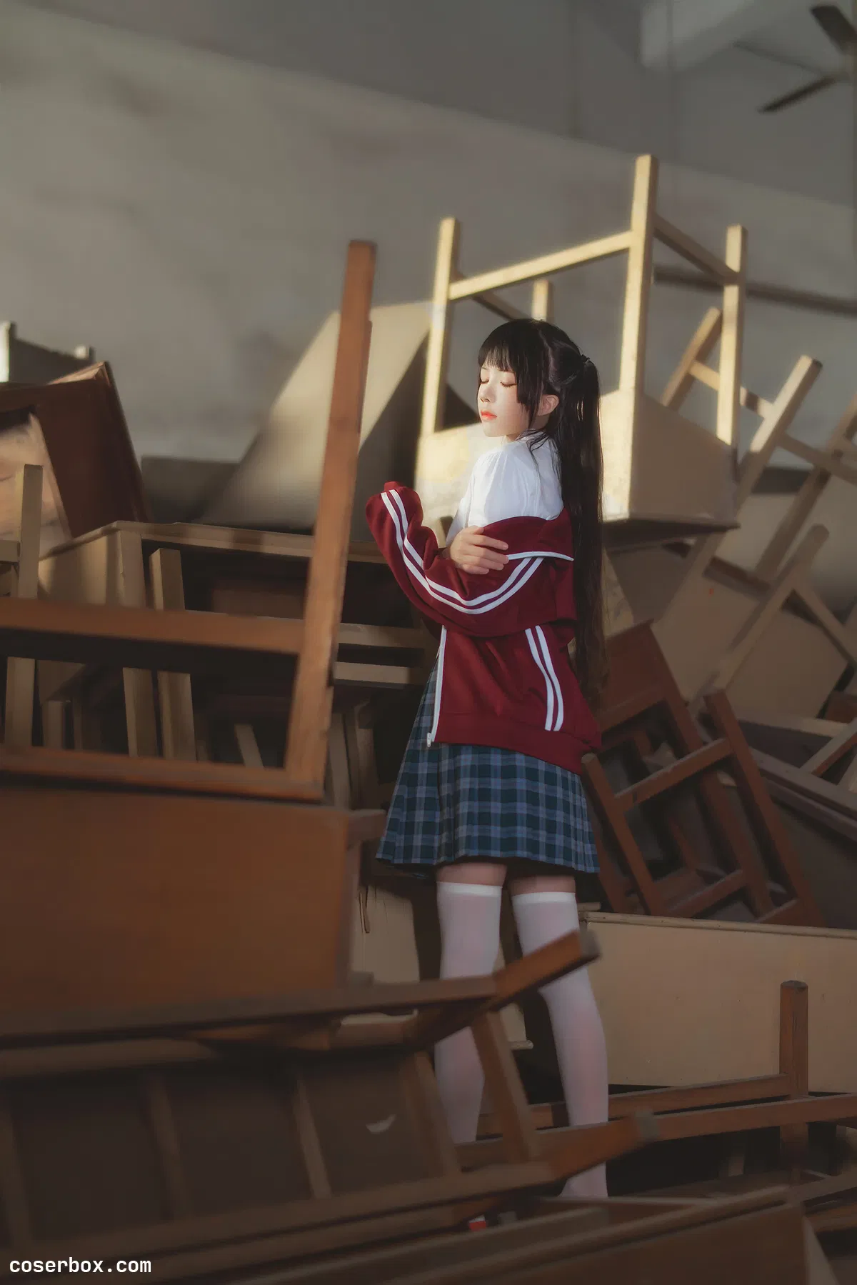 桜桃喵 NO.082 未熟3 废弃教室 [38P 717 - 1