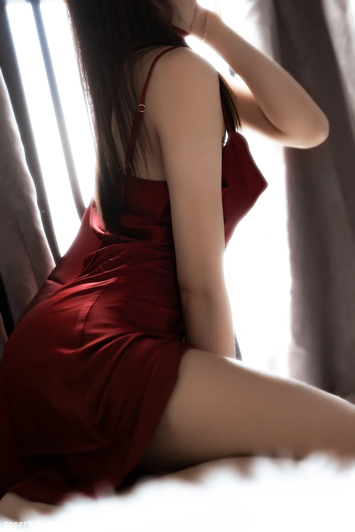 桜桃喵 NO.057 千丝万缕的红02 [34P 556 - 2