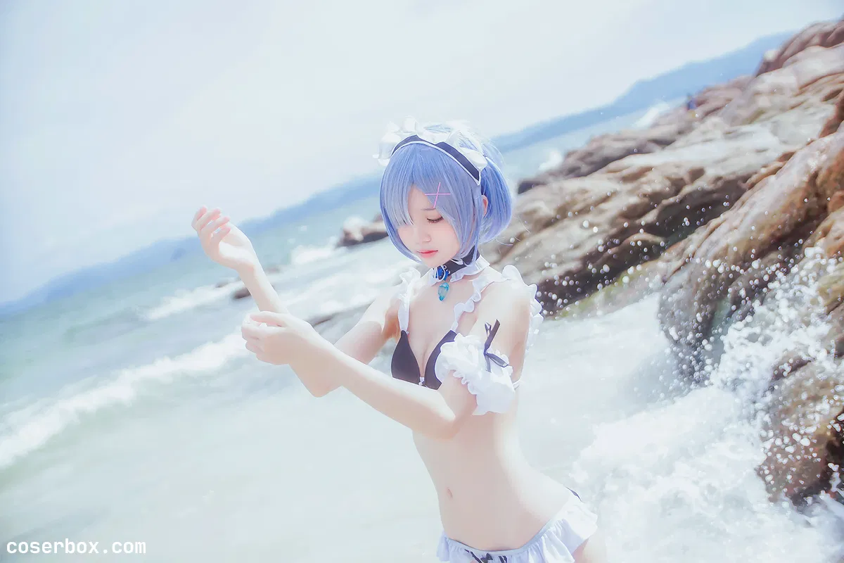 桜桃喵 NO.047 蕾姆COS [48P 444 - 2