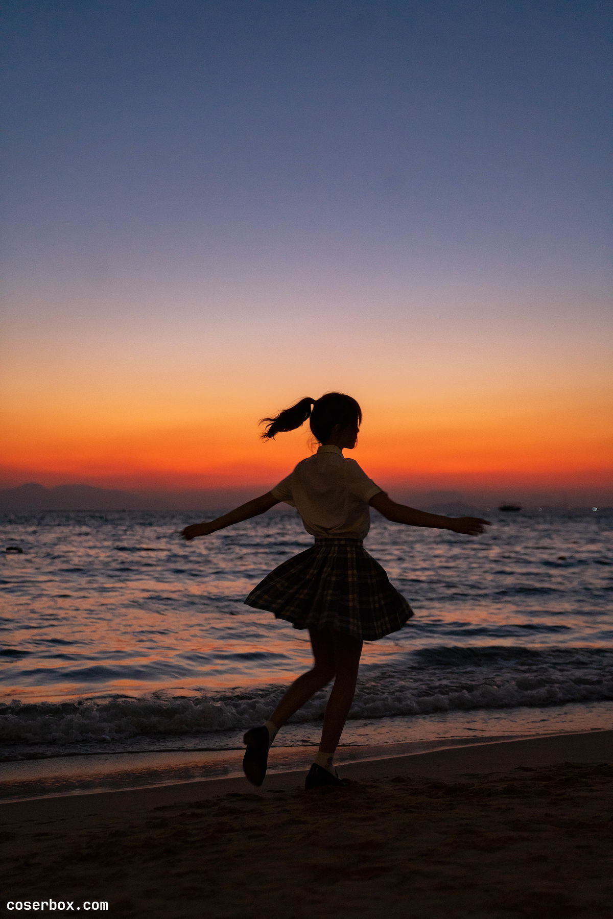 桜桃喵 NO.129 逐海 [17P 444 - 1