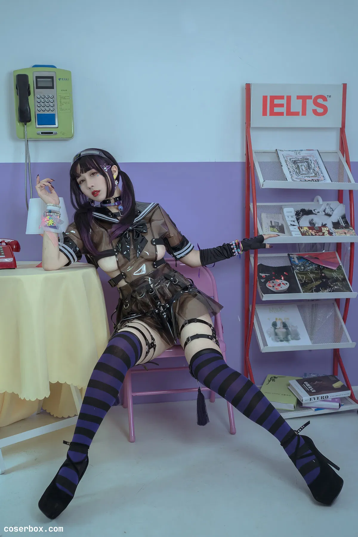 云溪溪 NO.032 奶桃 幻想学院 [51P 438 - 2