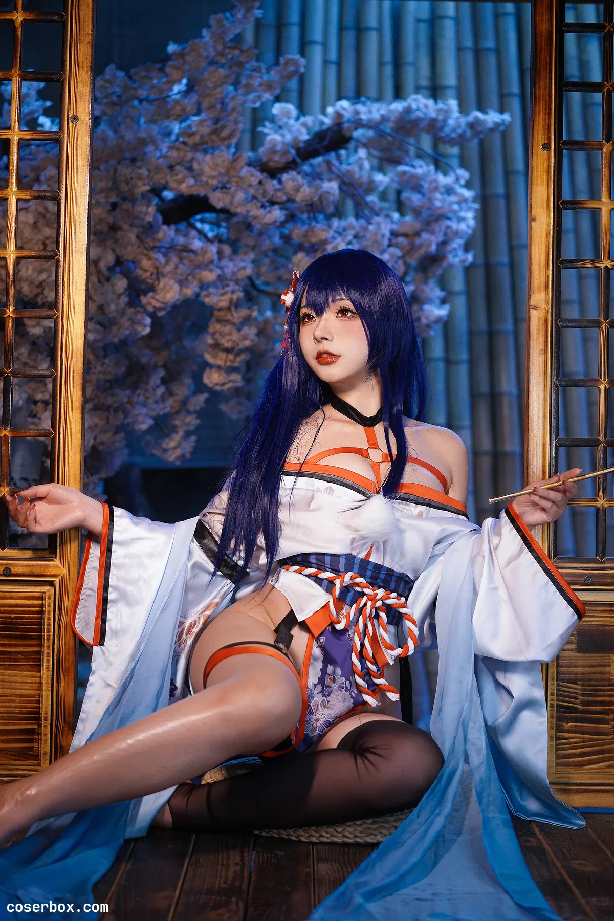 yuuhui玉汇 NO.025 Erophone Re 真子-和服抹油 - 1